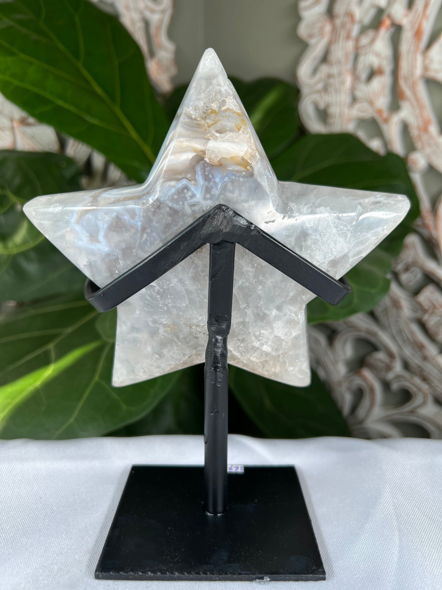 Brazilian Druzy Agate Star