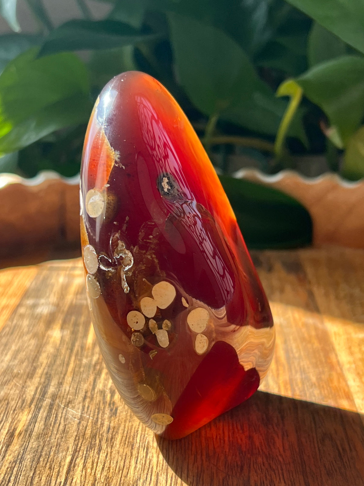 Blue Amber Freeform: F
