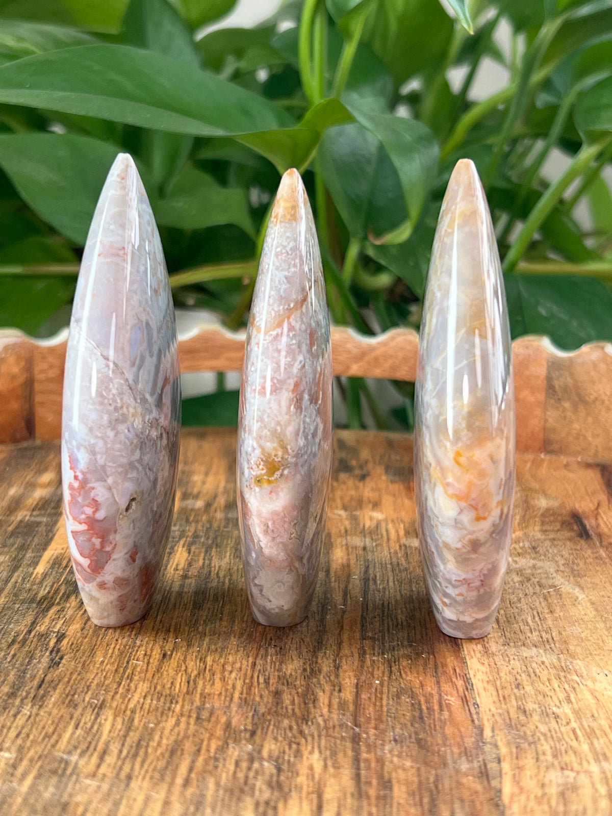 Sumatra Plume Agate Flames
