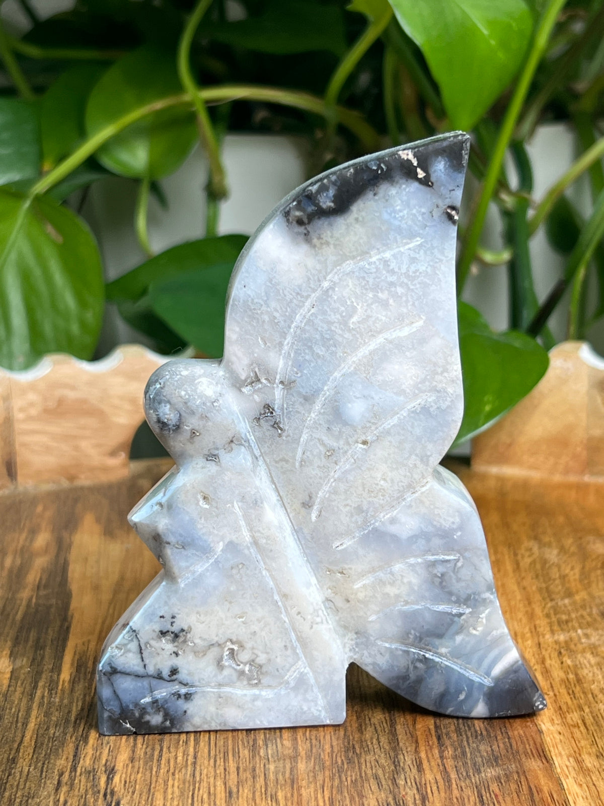 Blue Plume Agate Fairy: C