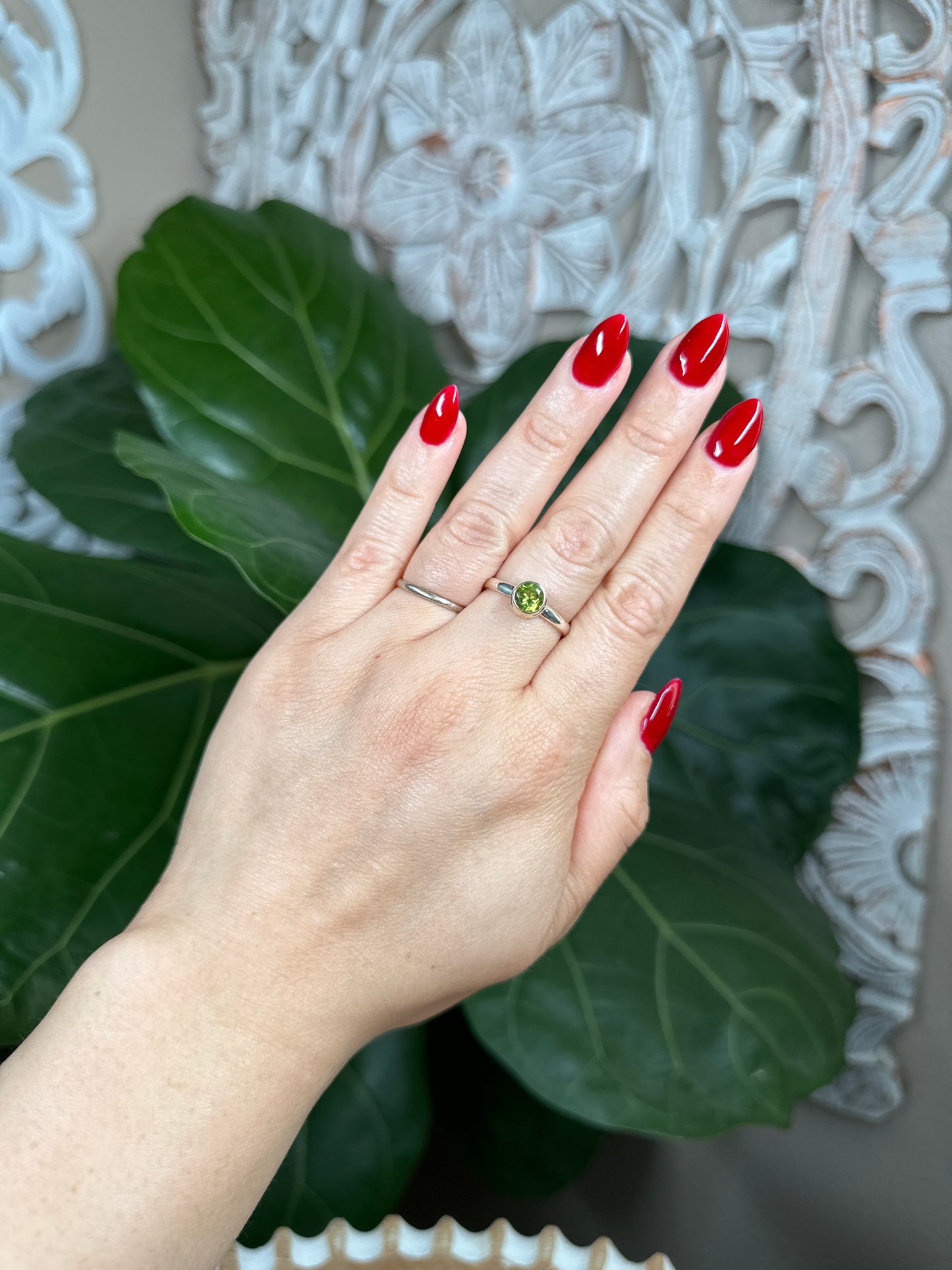 Peridot Designer Ring