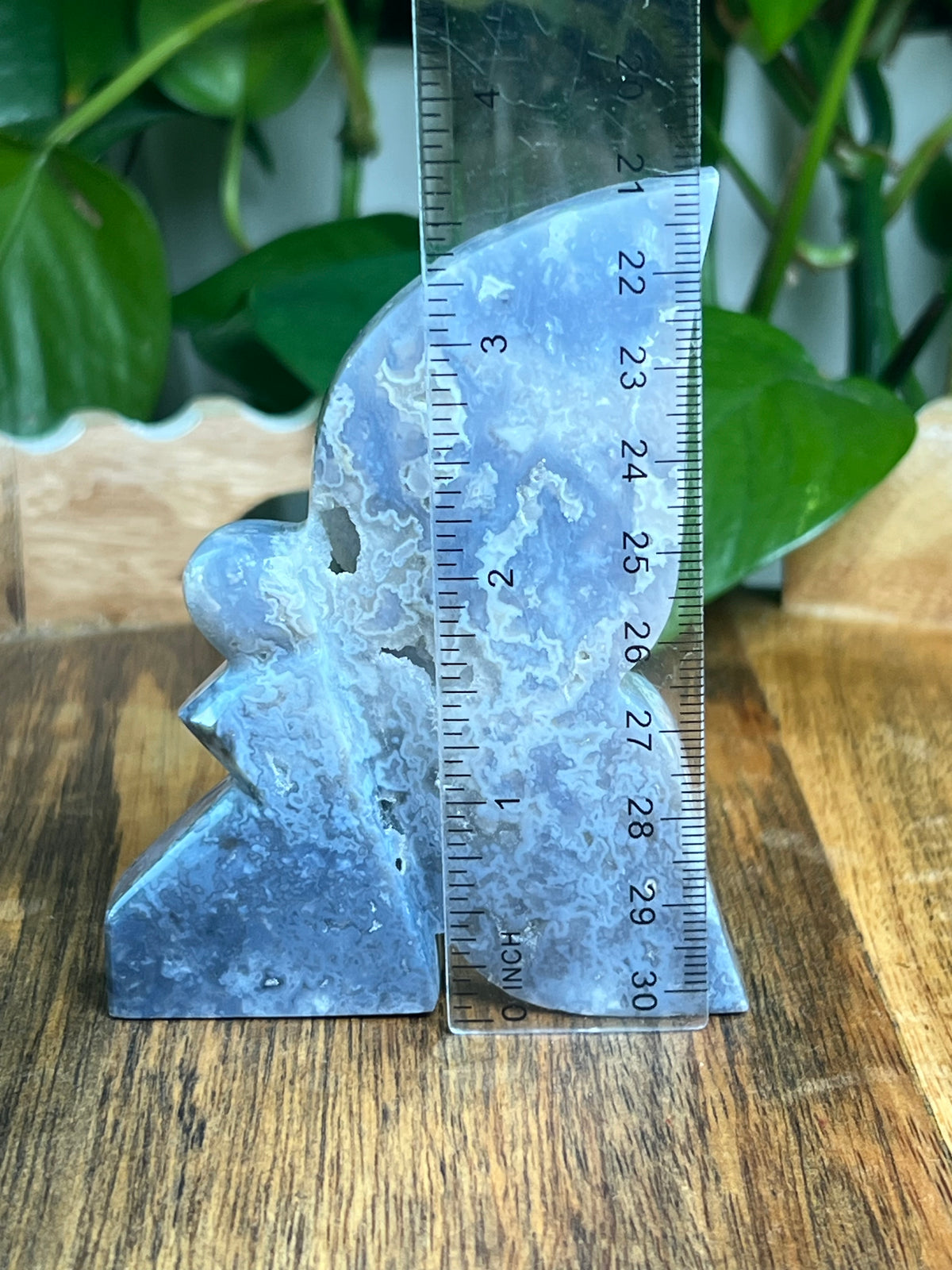 Blue Plume Agate Fairy: KS