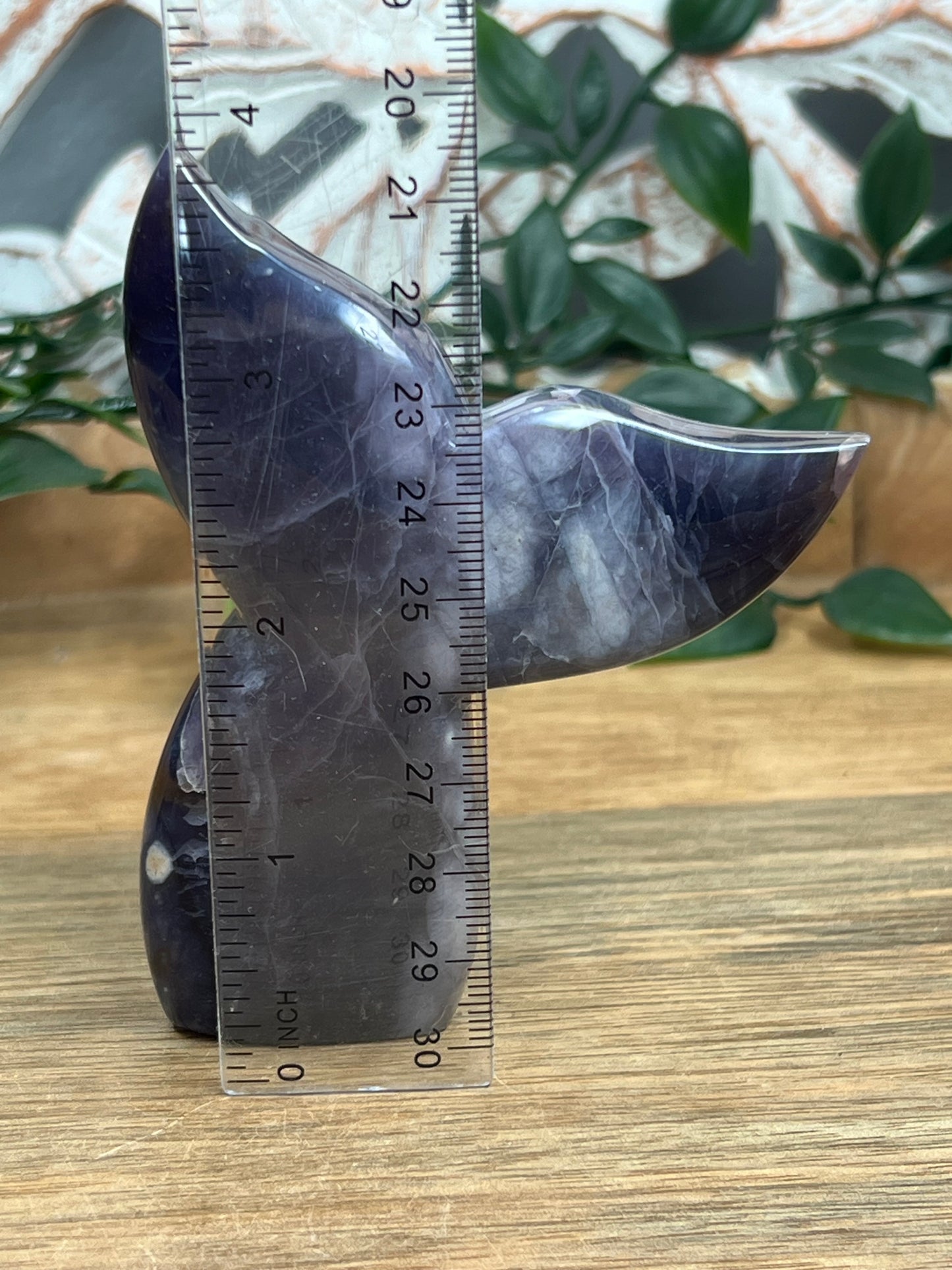 Purple Chalcedony Tail