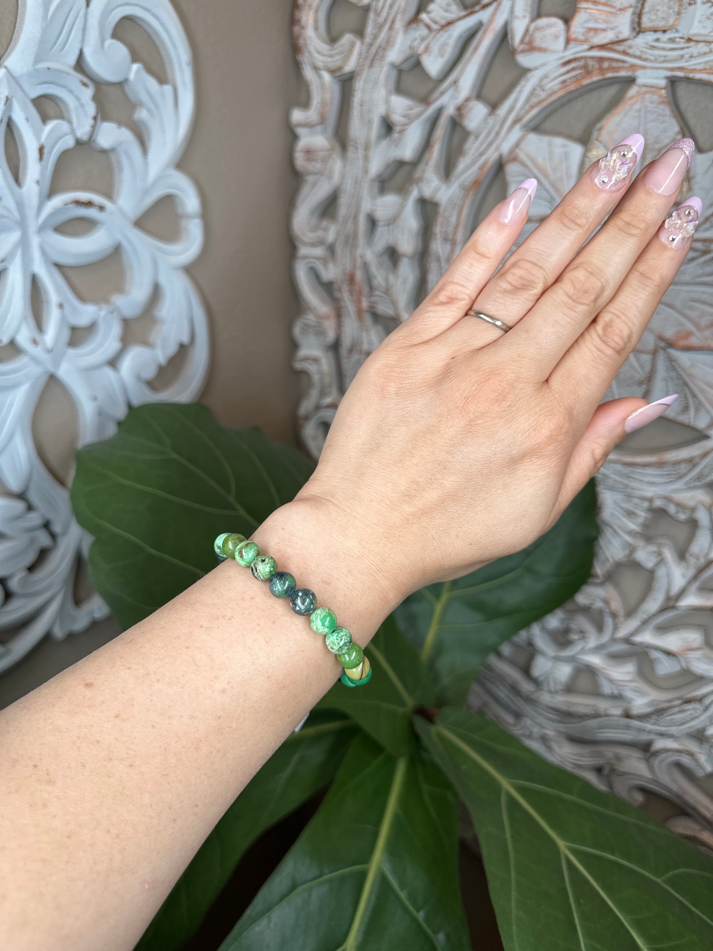 Variscite Beaded Bracelet