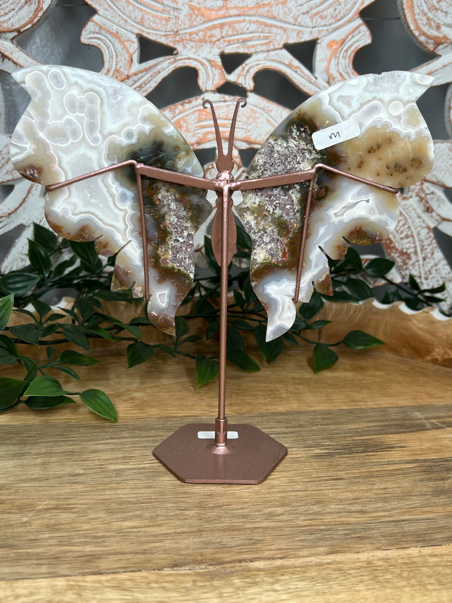 Scenic Moss Agate Wings