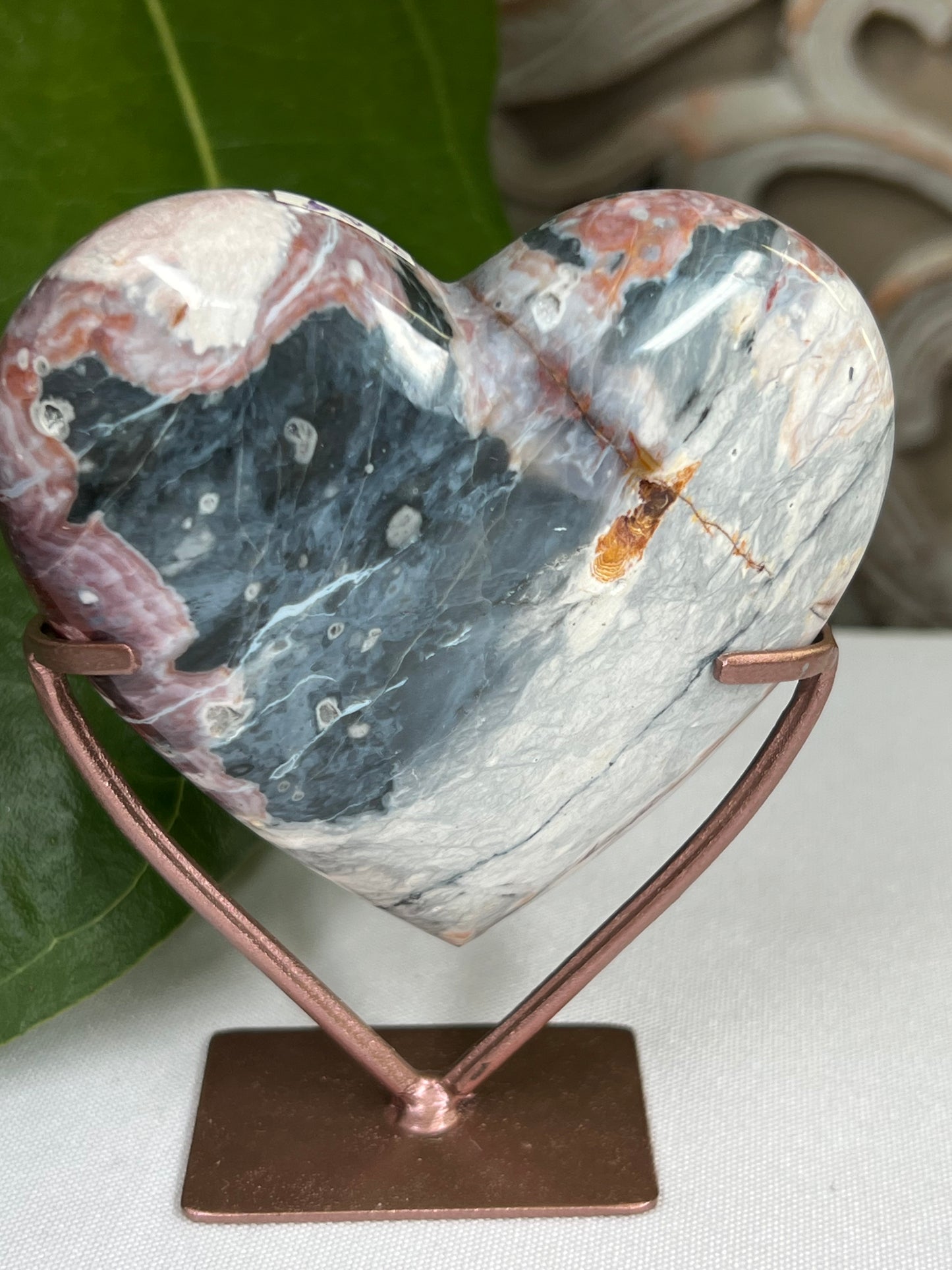 River Jasper Heart