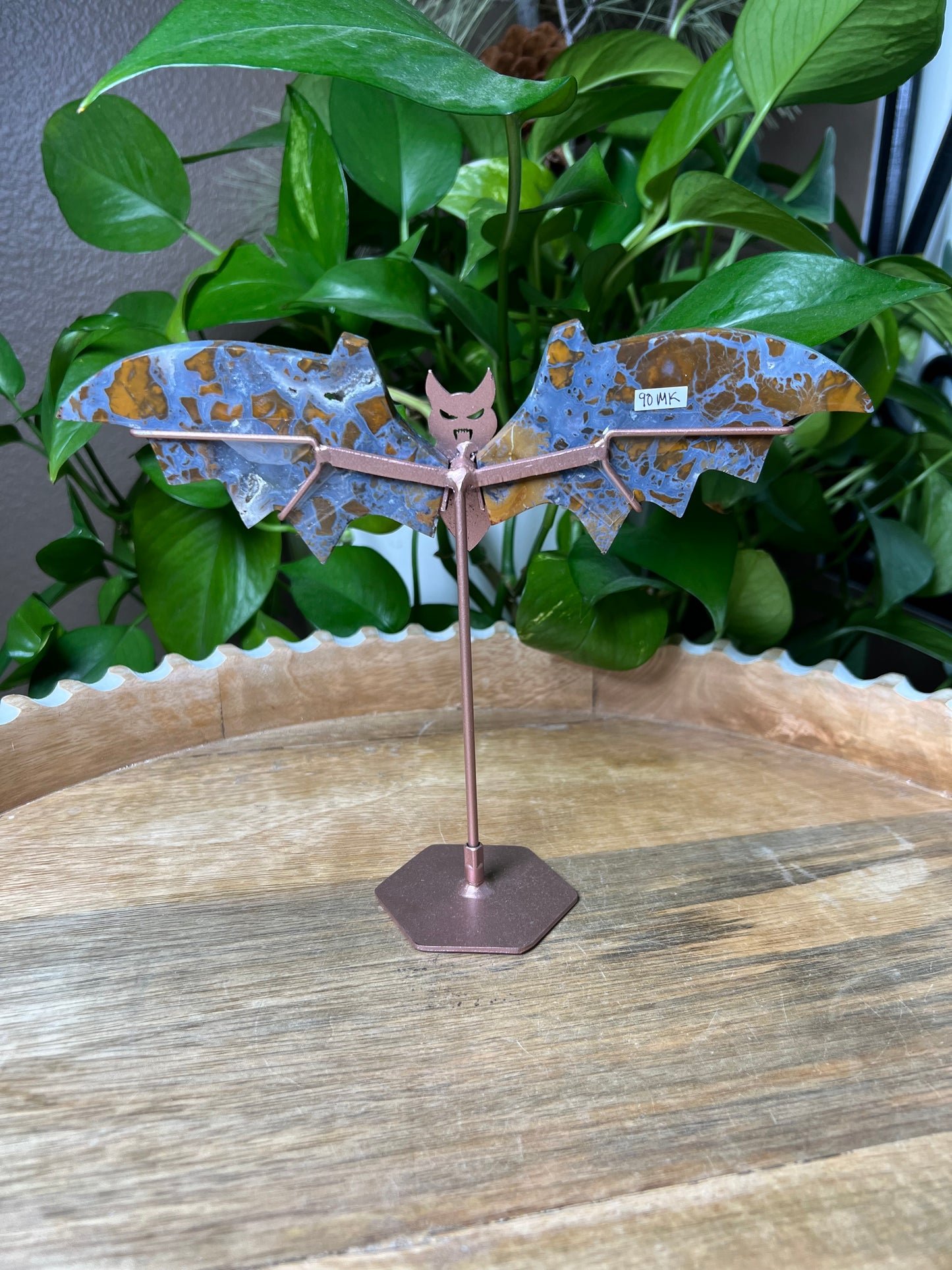 Brecciated Jasper Bat Wings