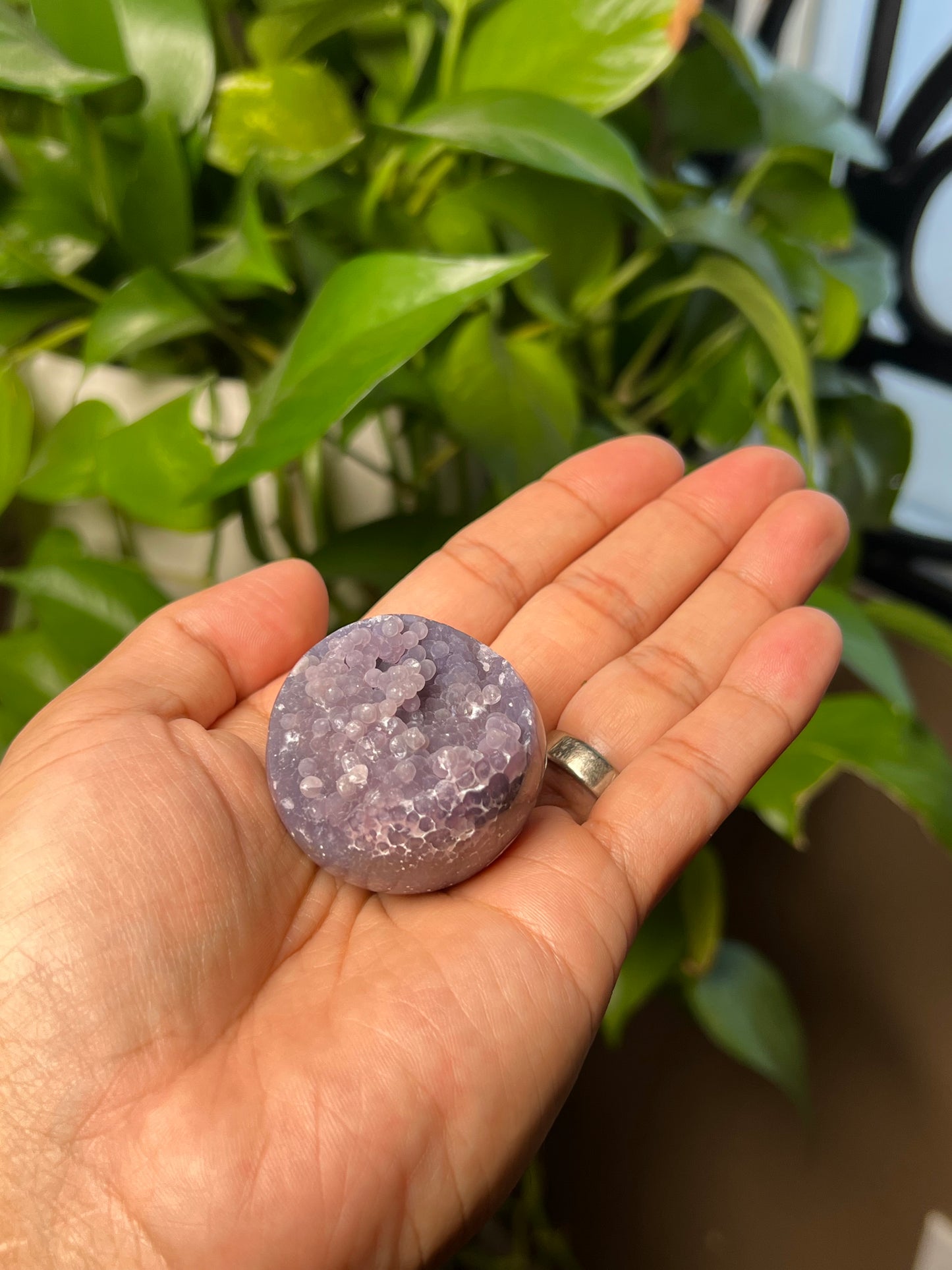 Grape Agate Sphere