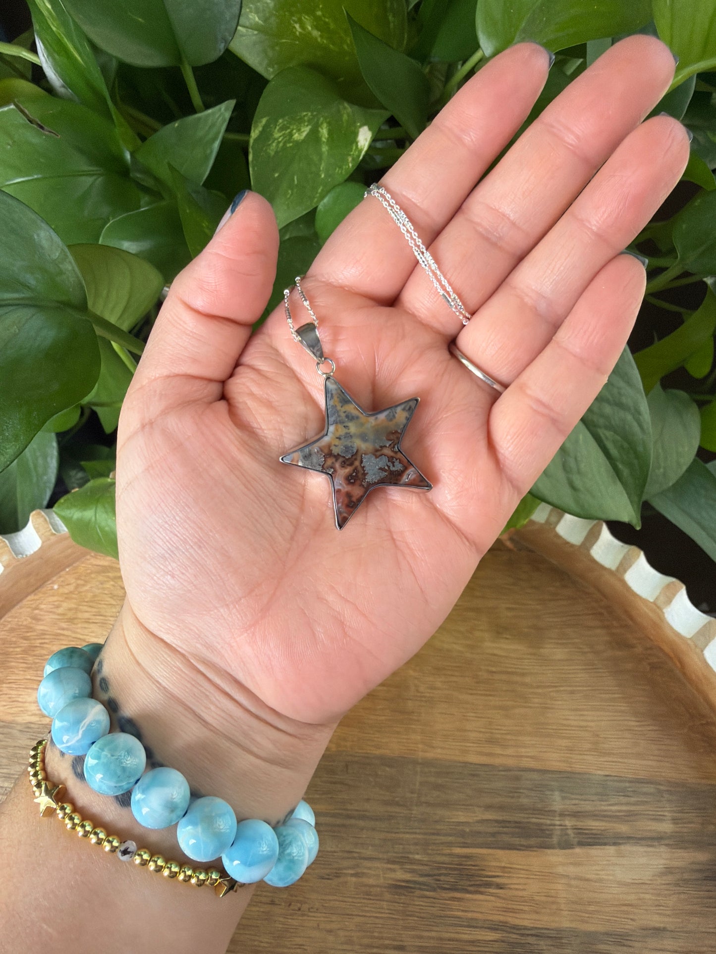 Marcasite Star Pendant