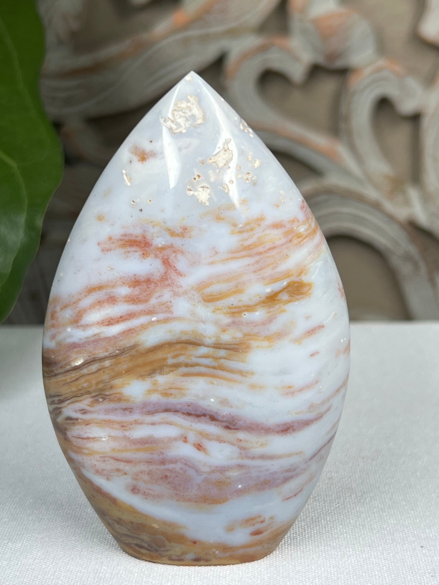 Milky Jasper Flame