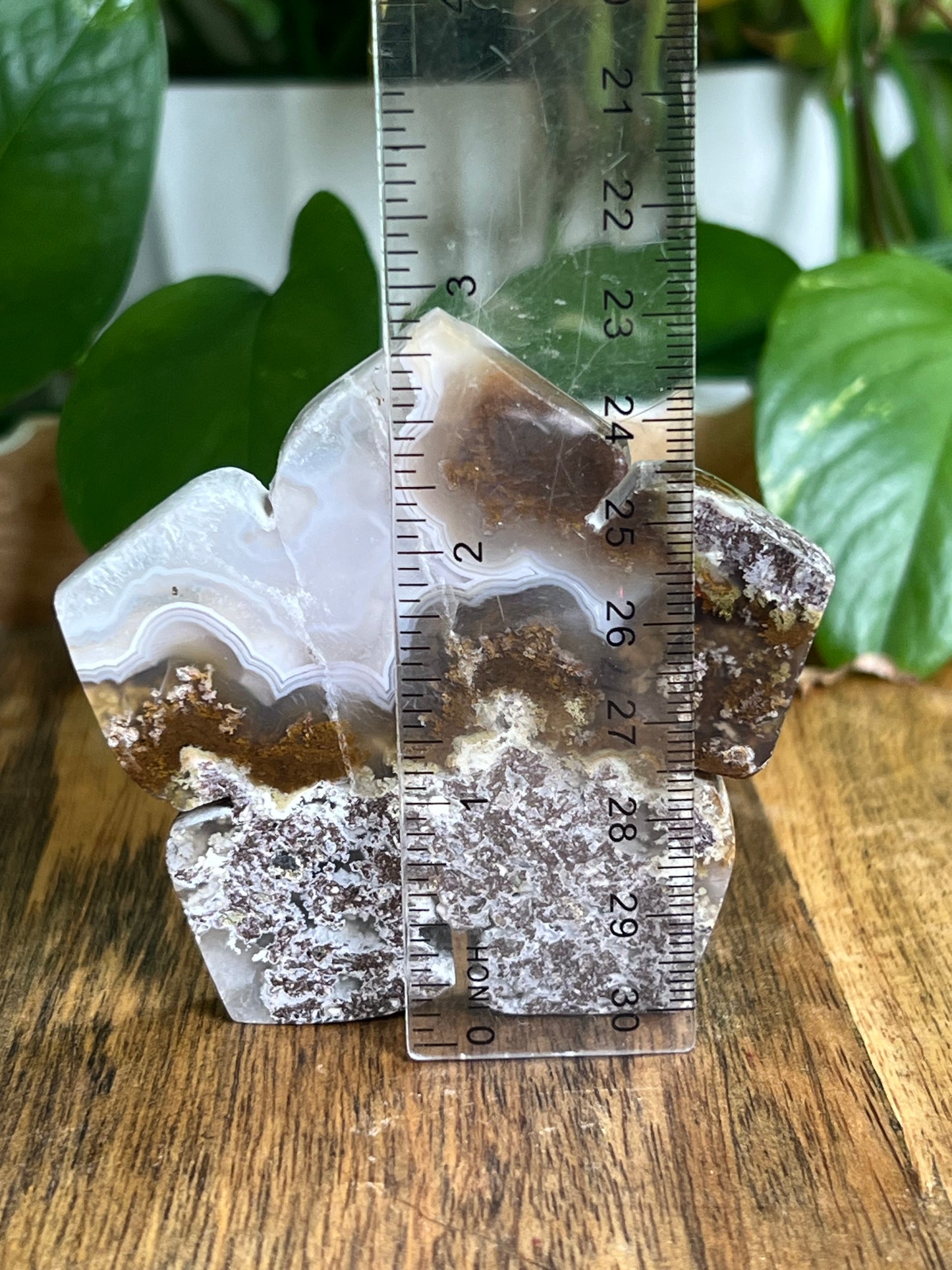 Scenic Moss Agate Flower KC