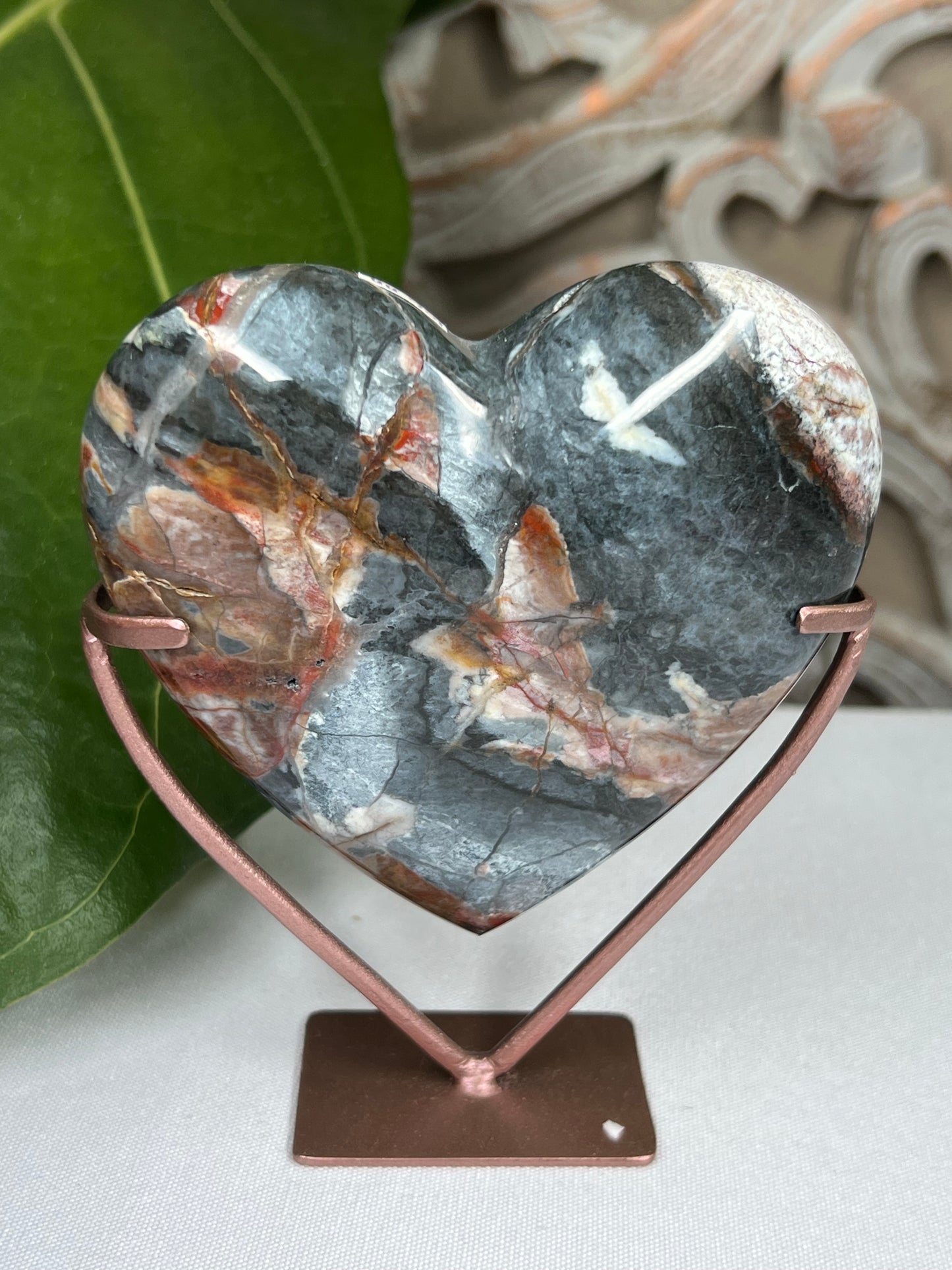River Jasper Heart