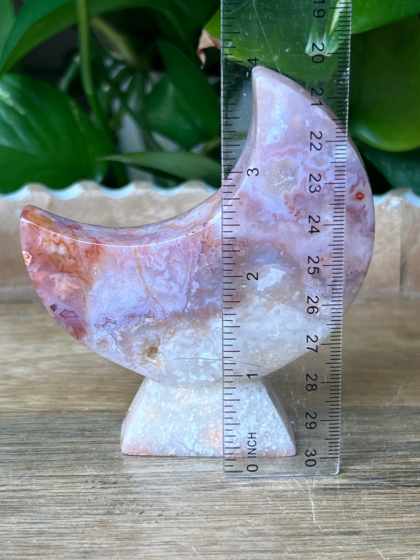 Pink Carnelian Moon