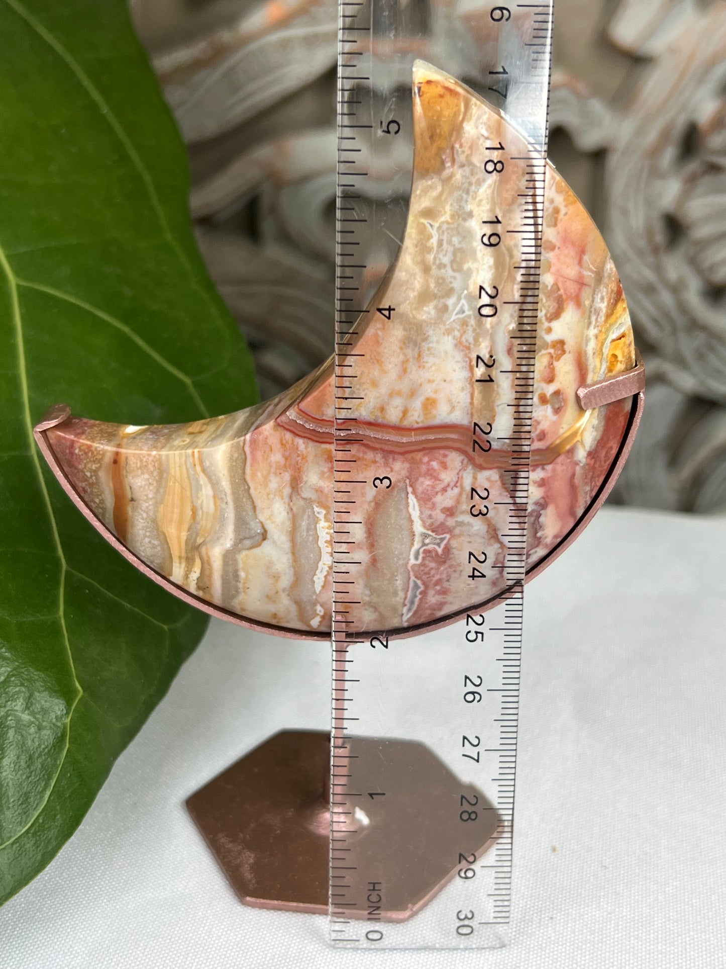 Milky Jasper Moon