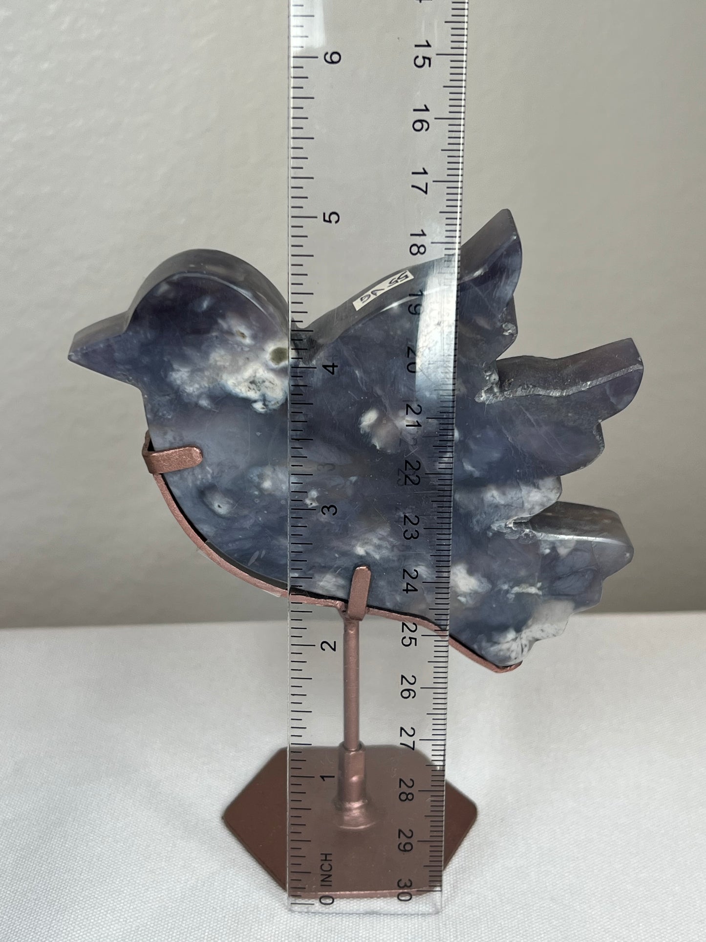 Purple Chalcedony Bird