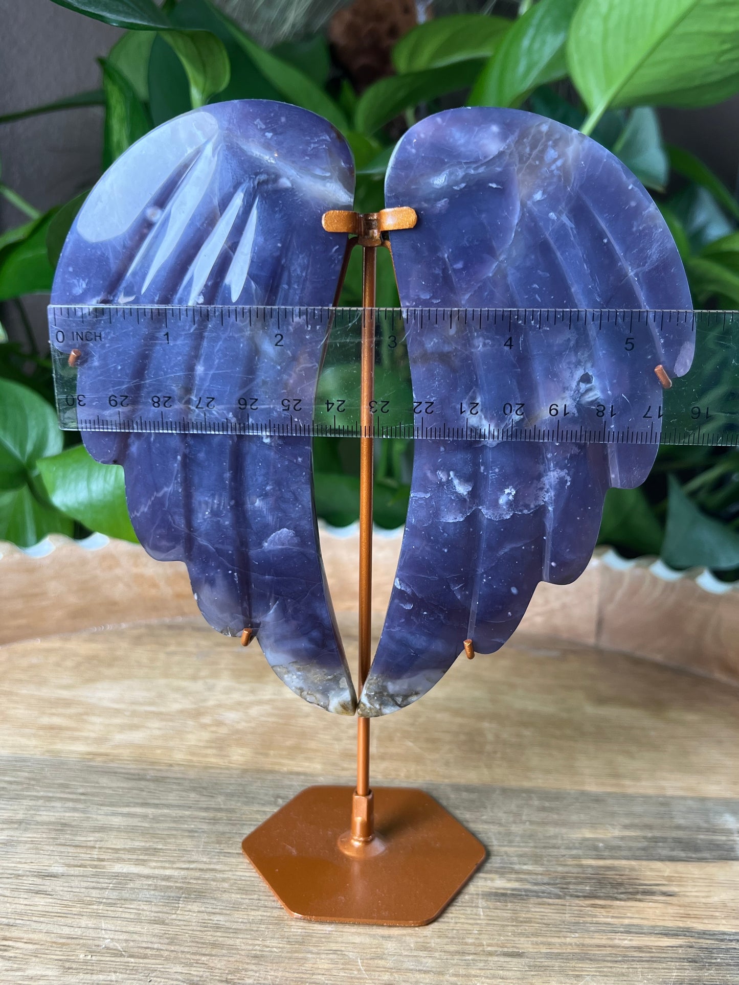 Purple Chalcedony Wings