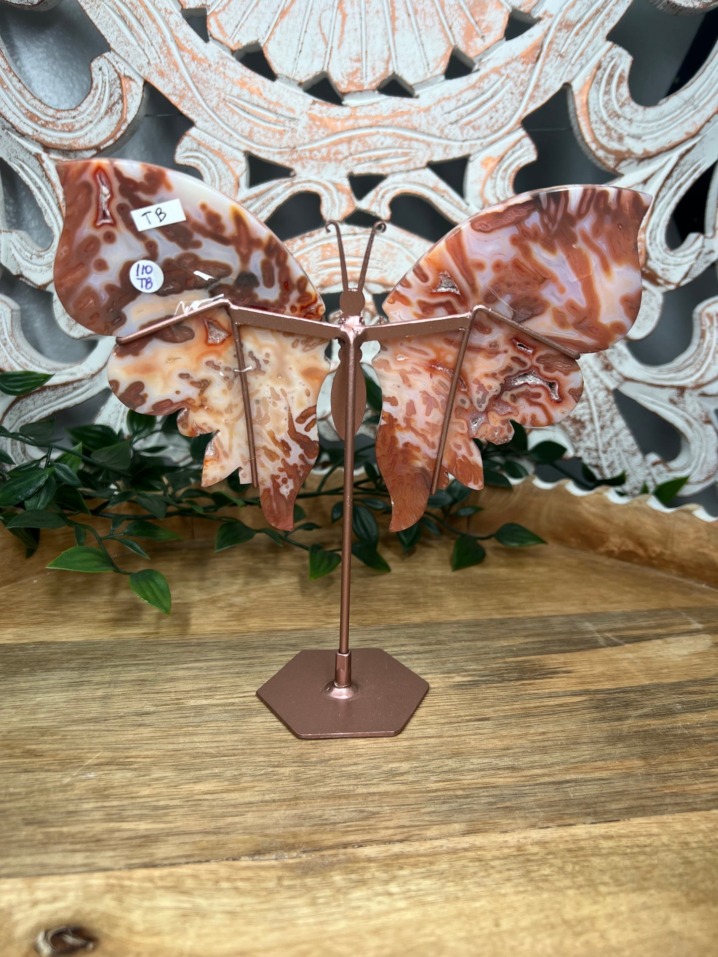 Pink Carnelian Wings