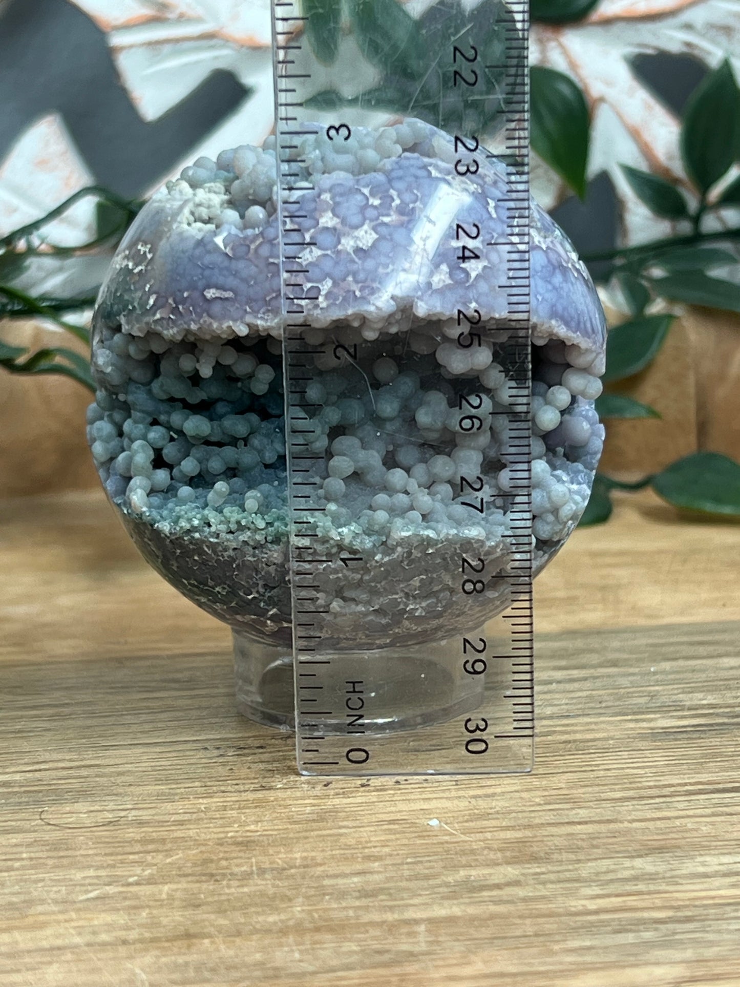 Grape Agate Sphere