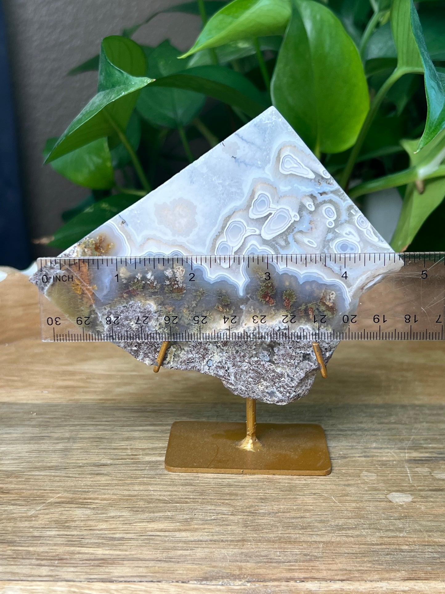 Scenic Moss Agate Slab