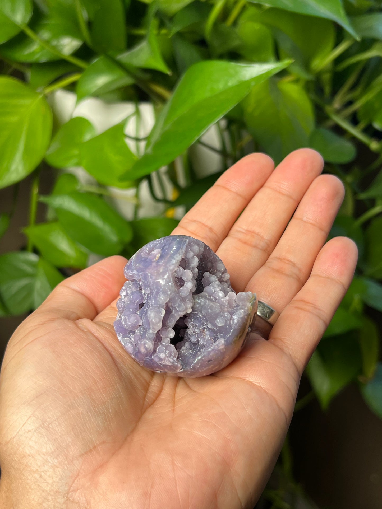 Grape Agate Sphere