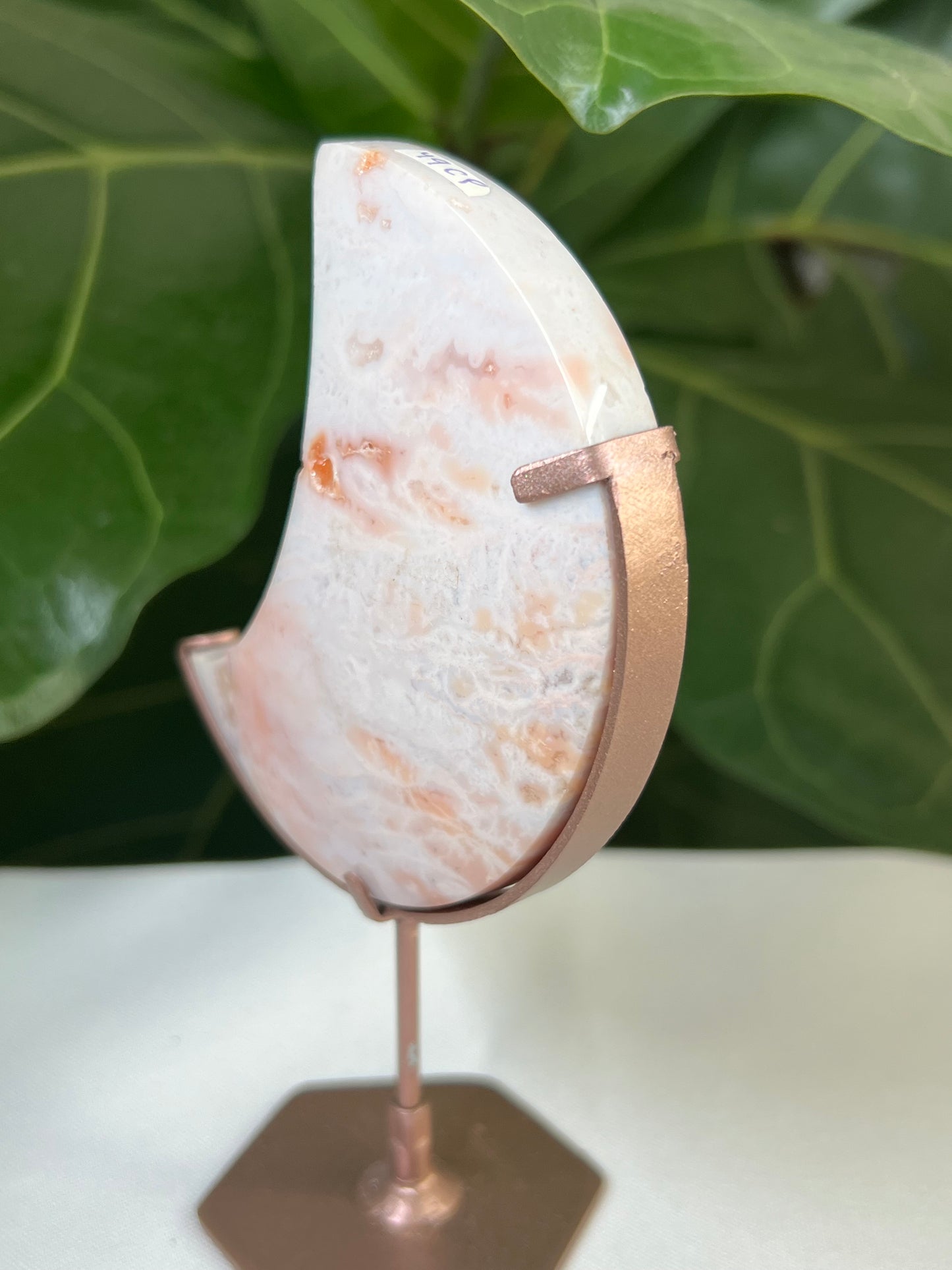 Pink Carnelian Moon