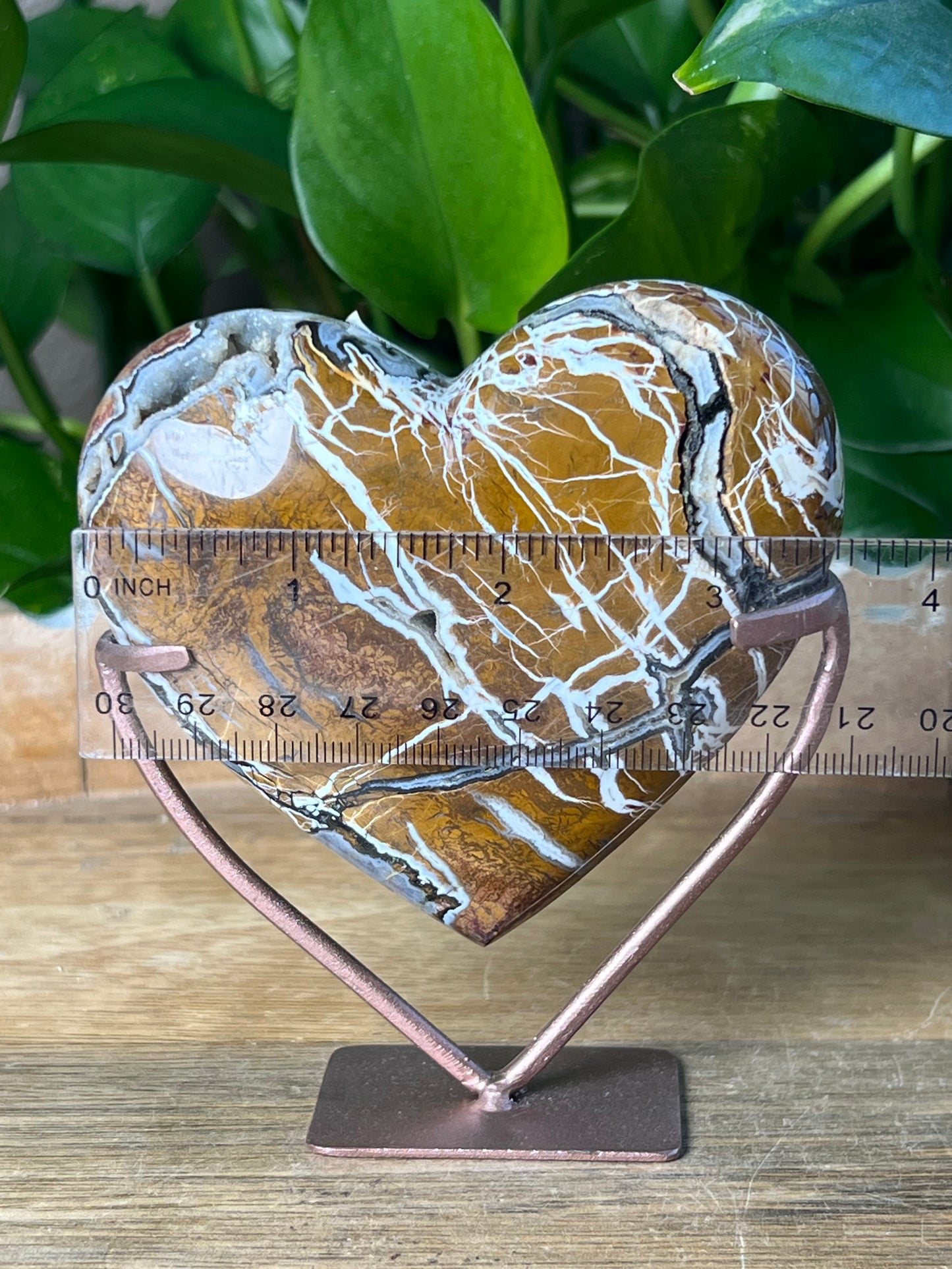 Brecciated Jasper Heart