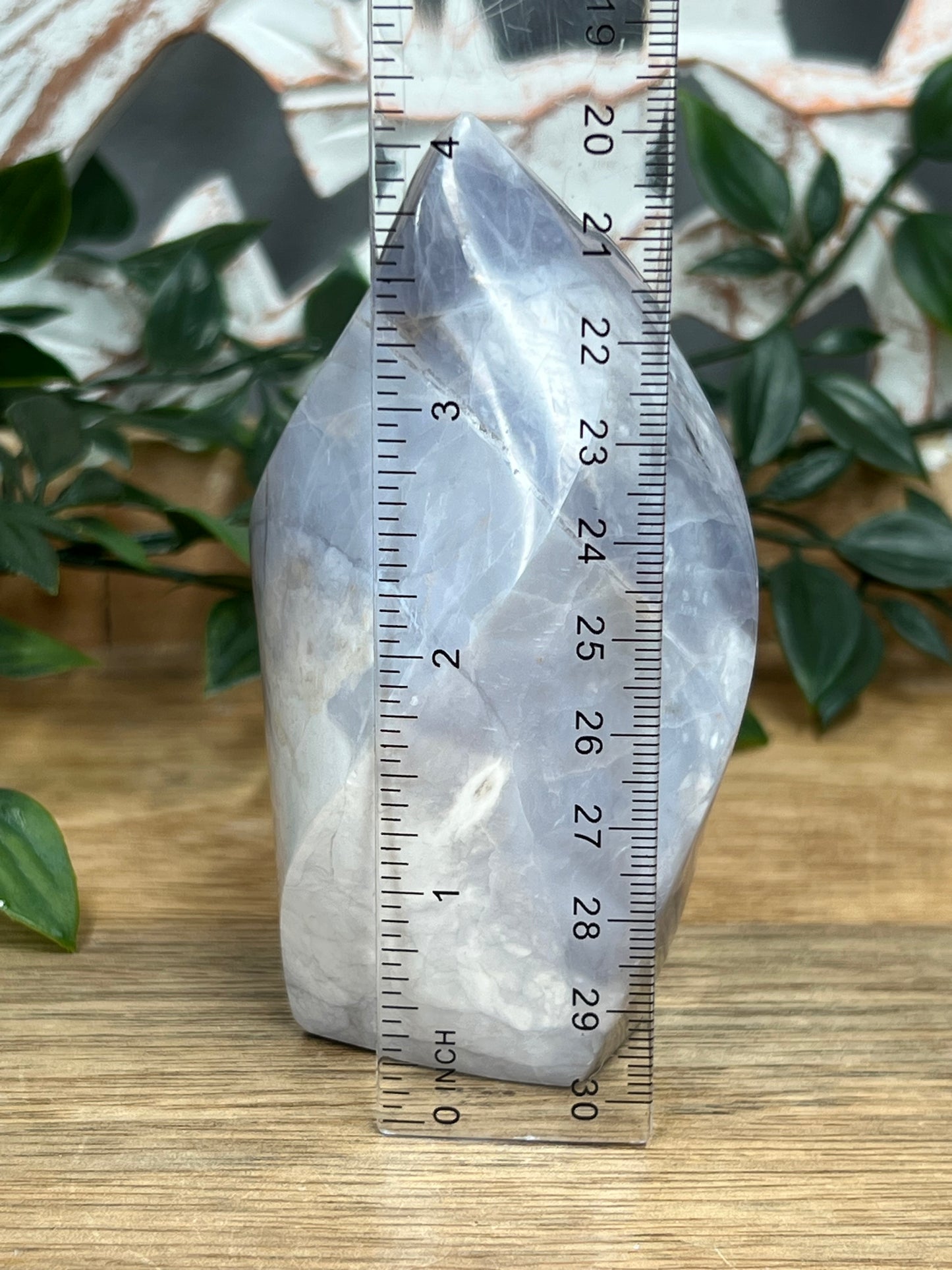 Purple Chalcedony Flame