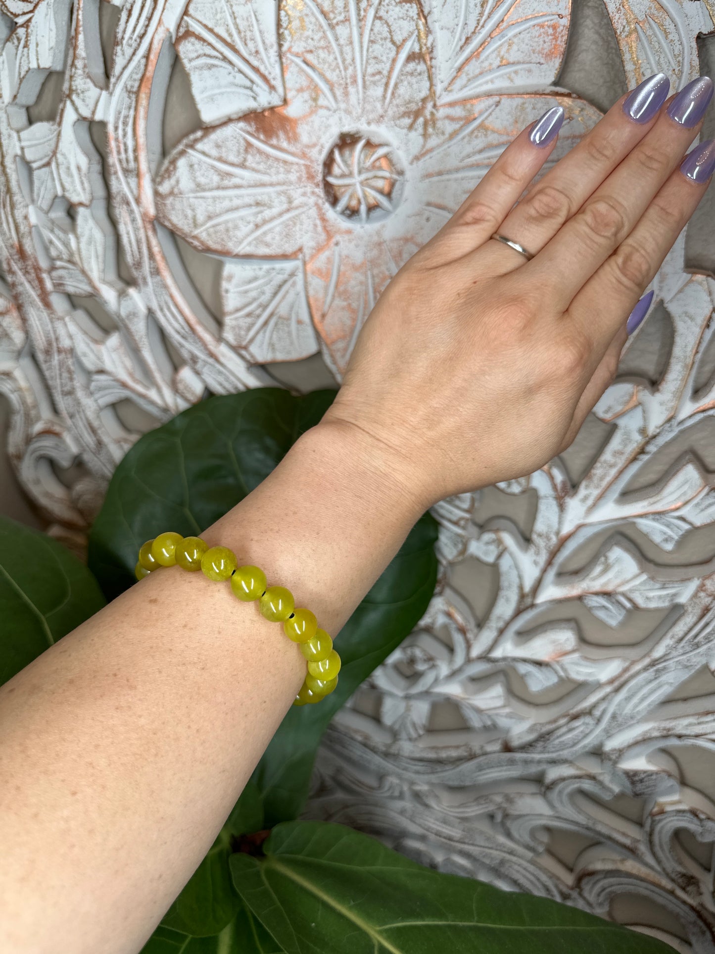 Idocrase Beaded Bracelet (10mm)