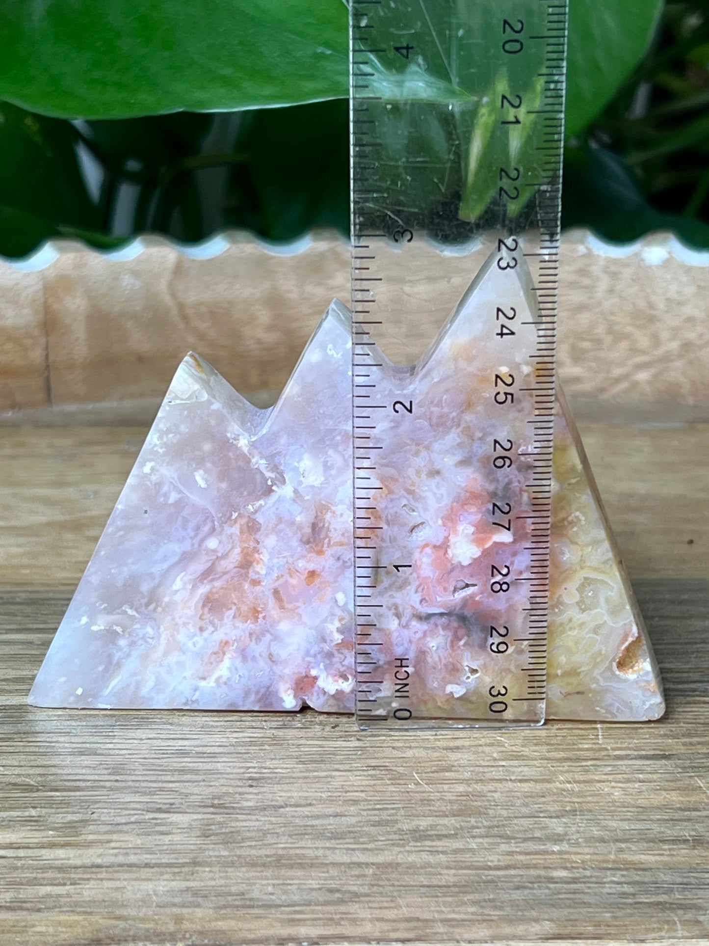 Rainbow Plume Agate Mountain