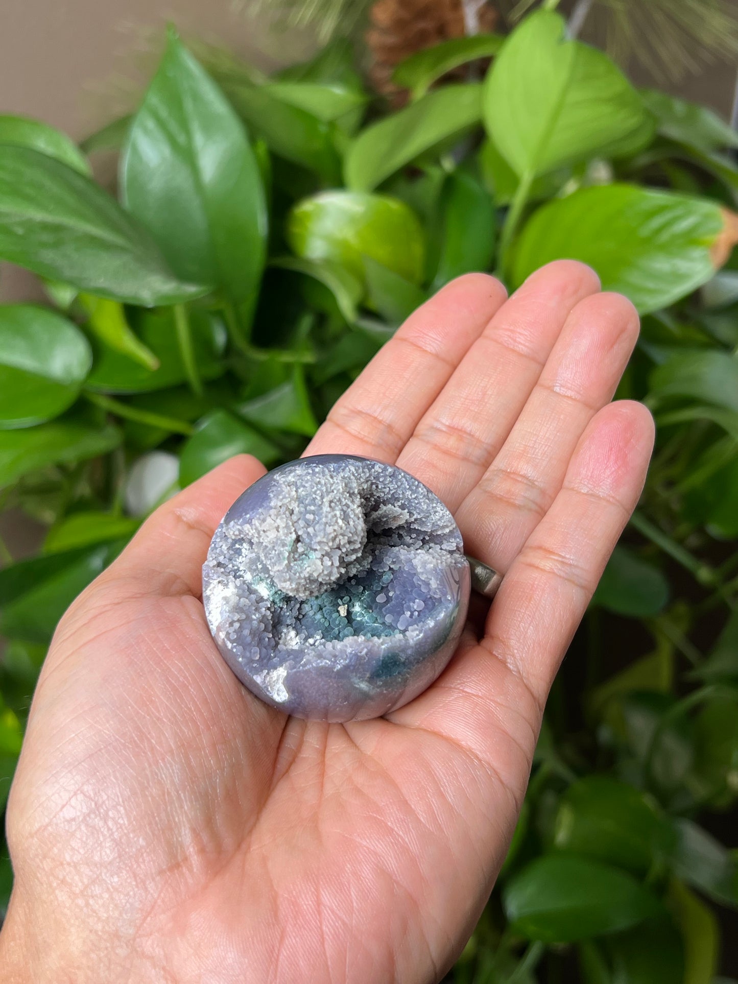Grape Agate Sphere