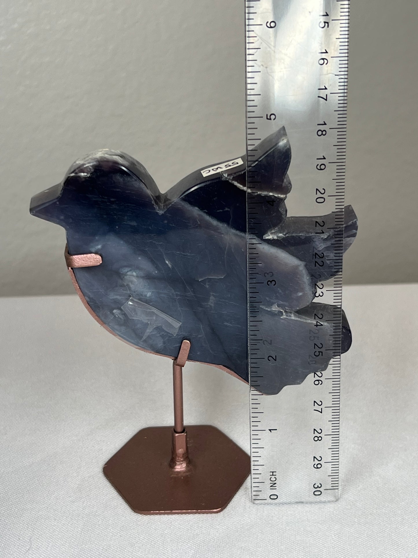 Purple Chalcedony Bird