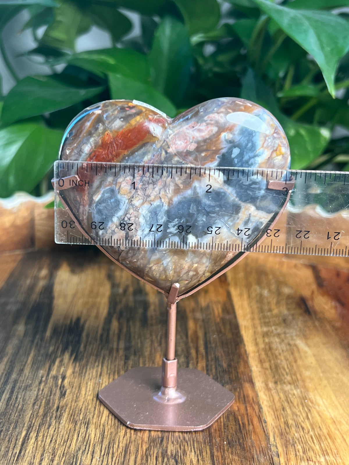 River Jasper Heart: NQ