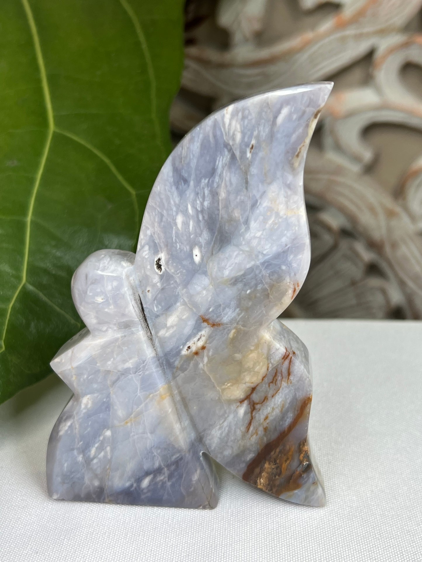 Purple Chalcedony Fairy