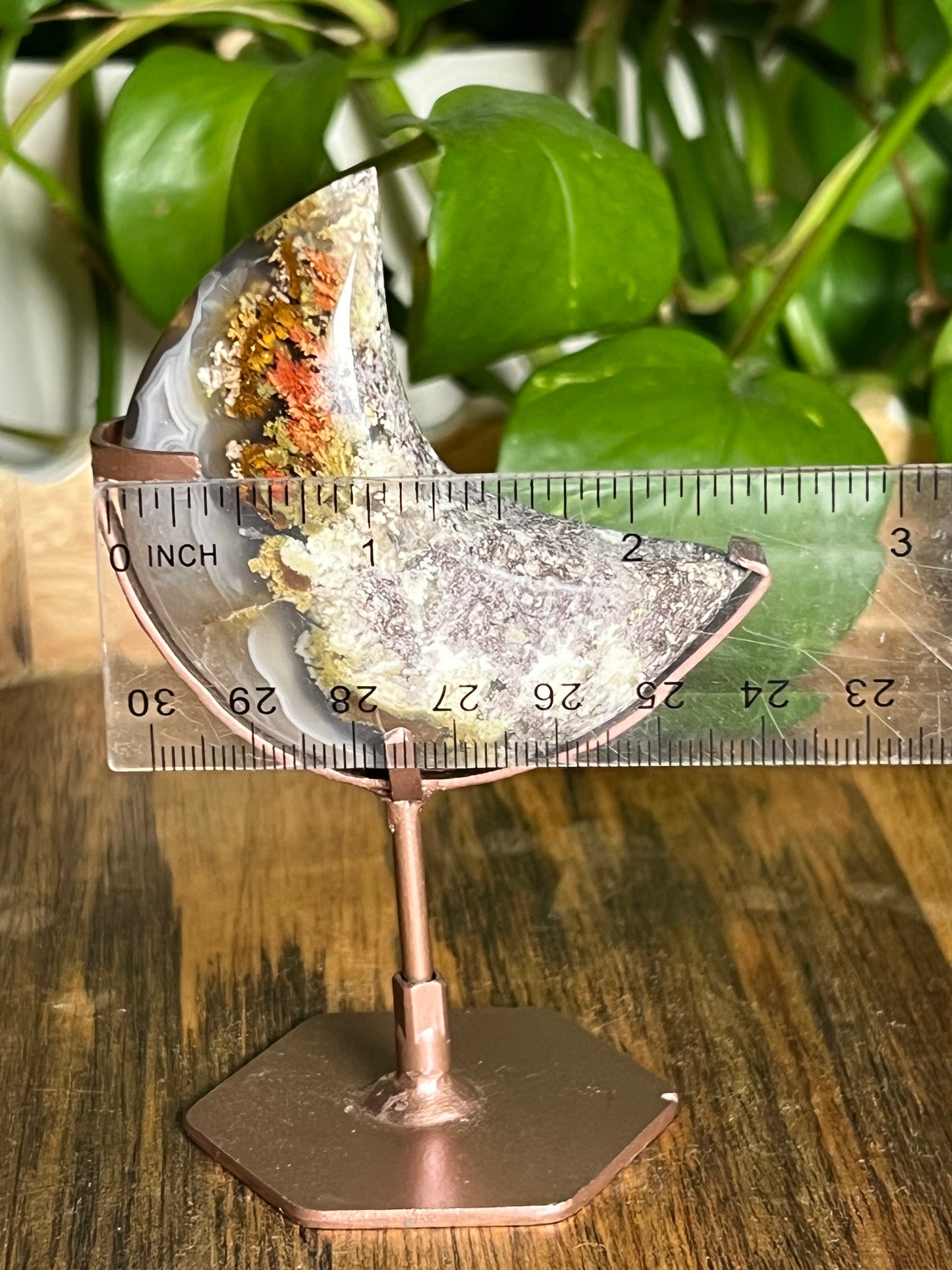 Scenic Moss Agate Moon