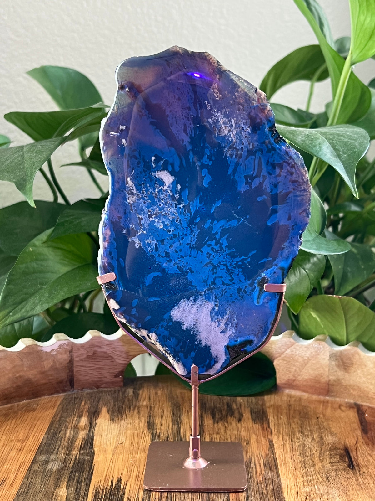 Blue Amber Slab: NB