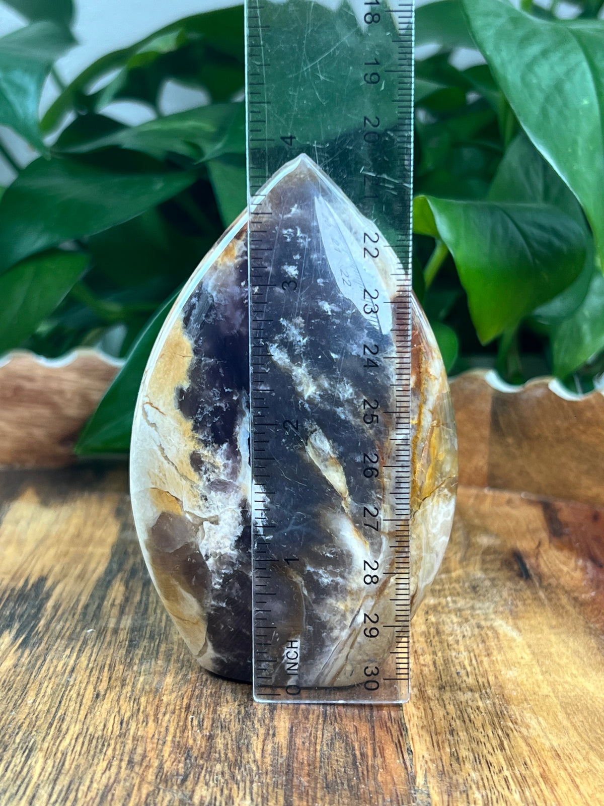 Purple Chalcedony Flame: AB