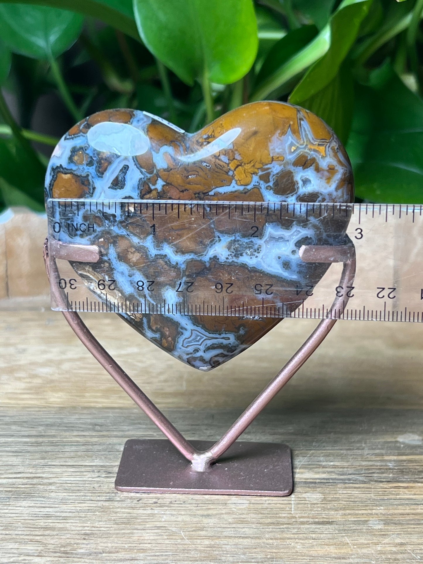 Brecciated Jasper Heart