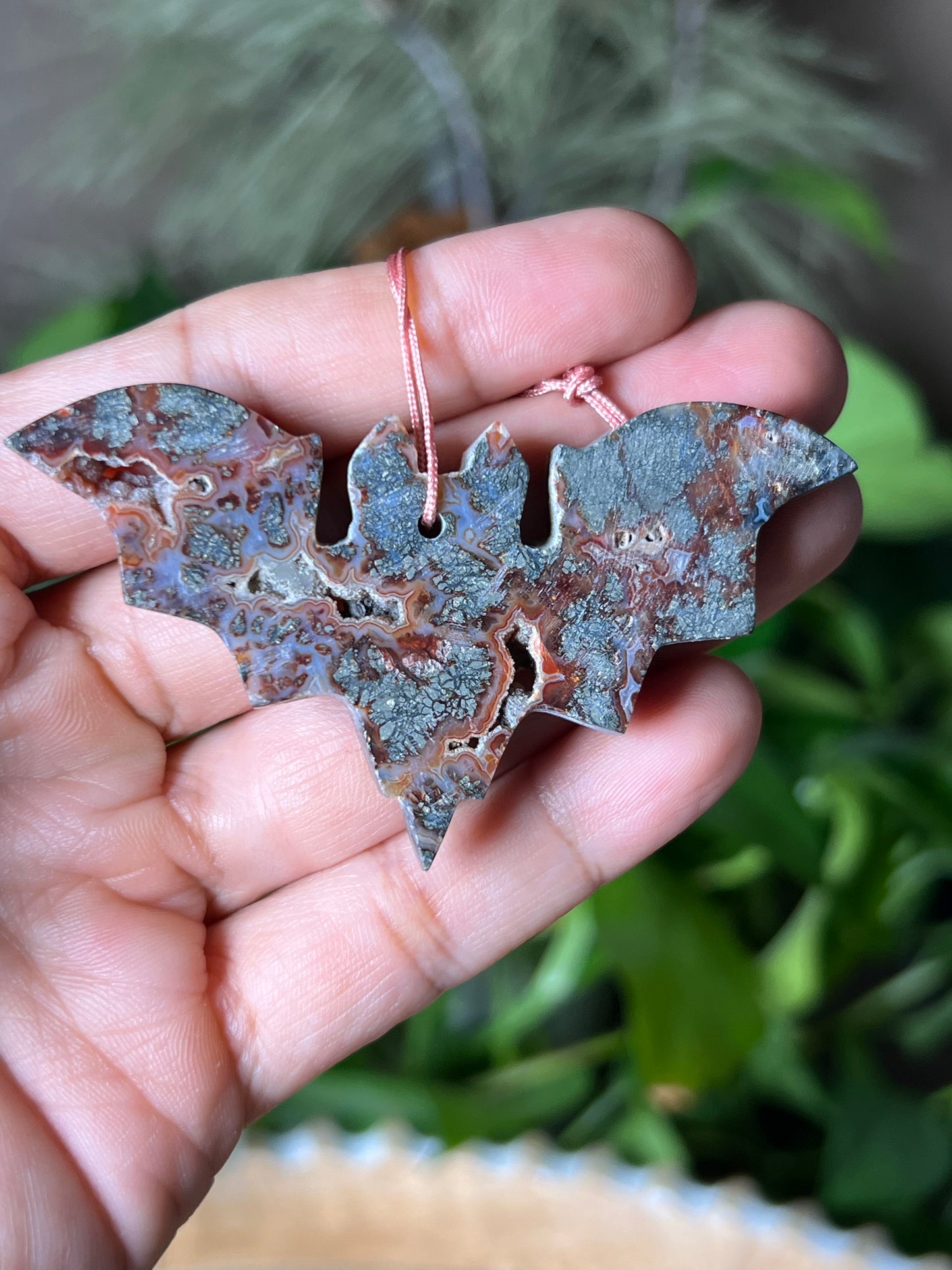 Marcasite Bat Ornament