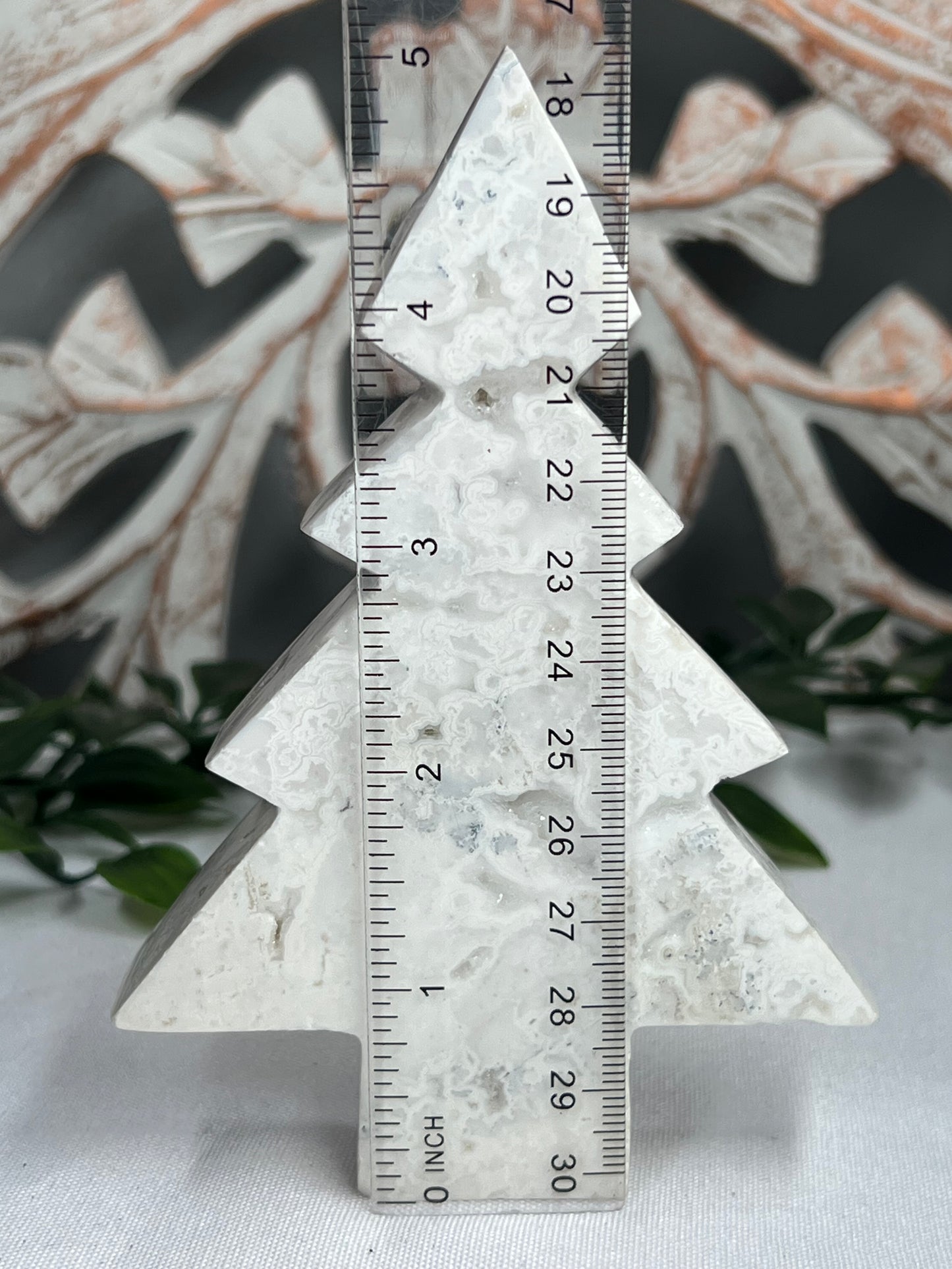 White Plume Agate Tree