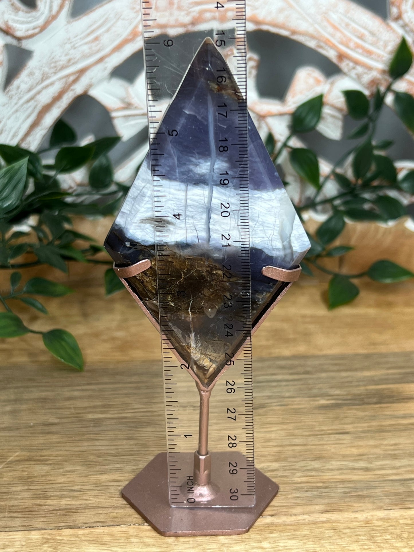 Purple Chalcedony Diamond