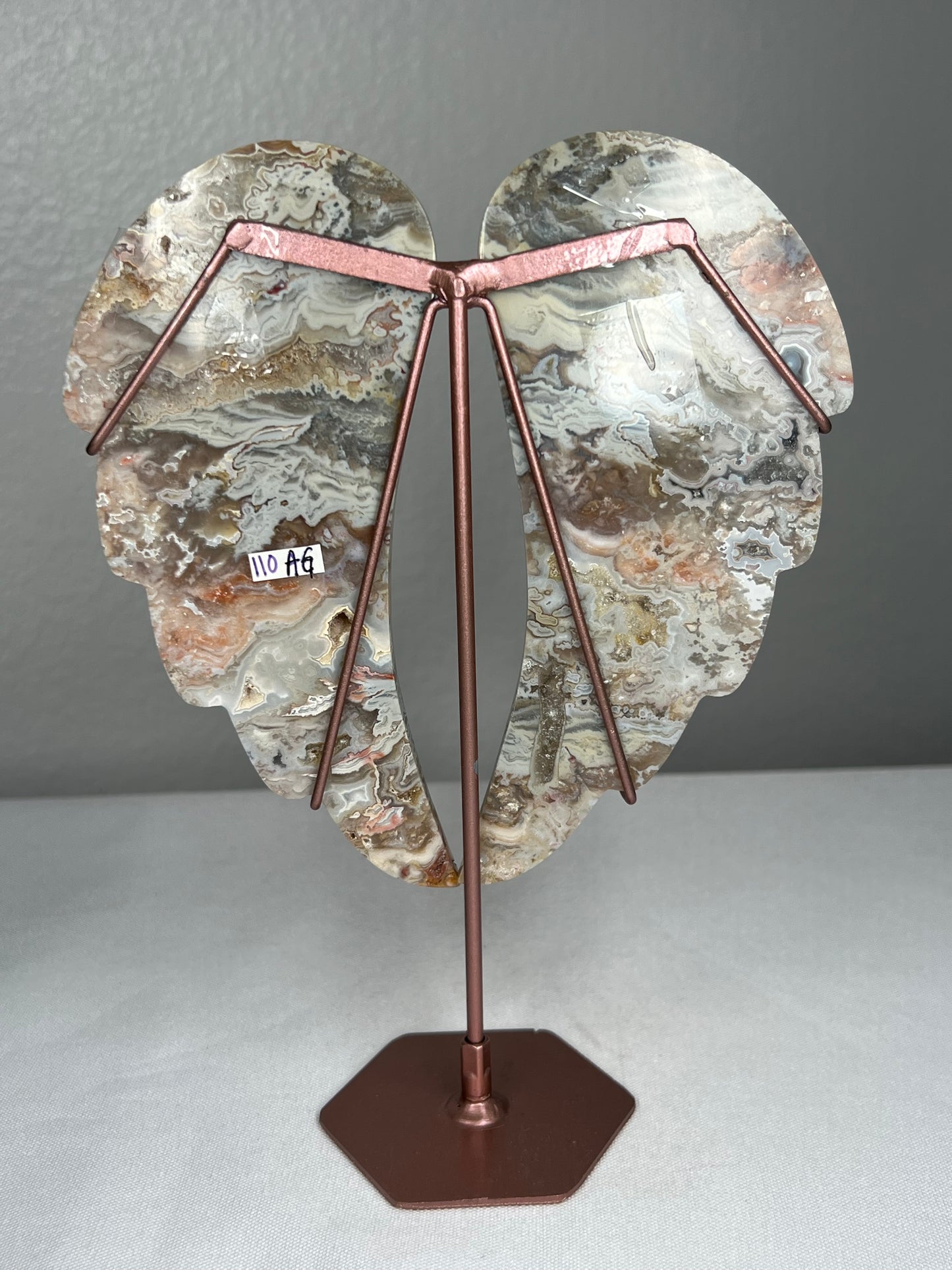 Sumatra Plume Agate Wings