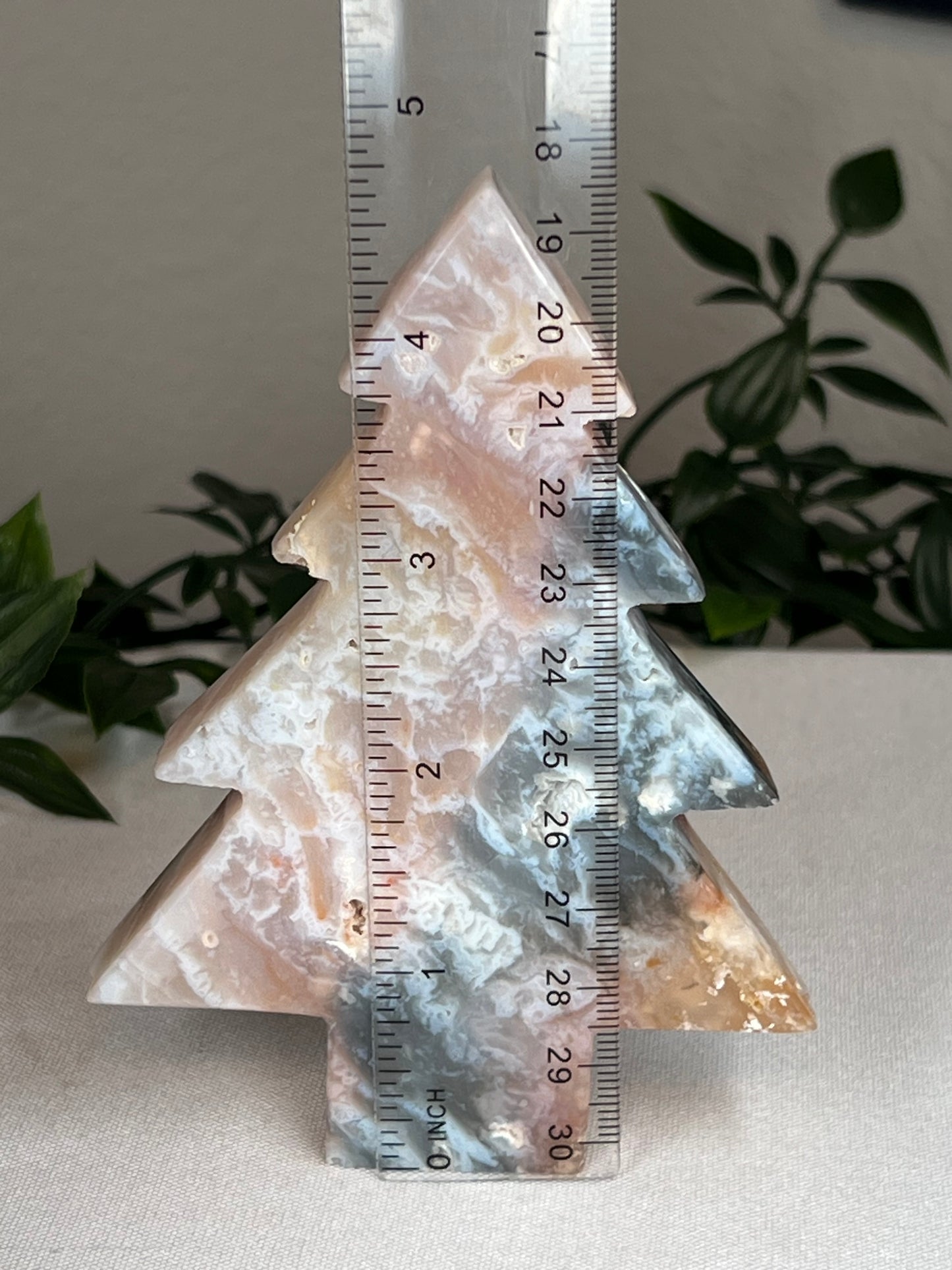 Rainbow Plume Agate Tree