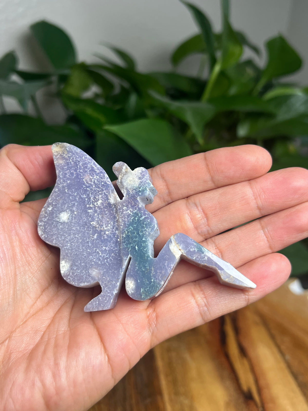 Grape Agate Pixie Fairy: H