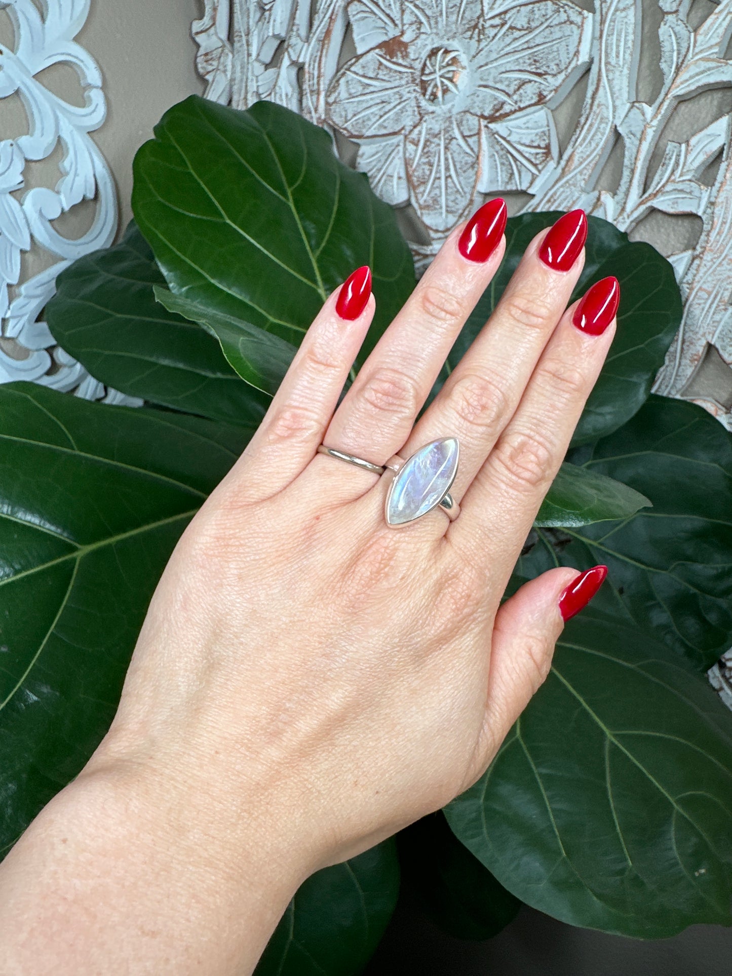 Premium Moonstone Designer Ring