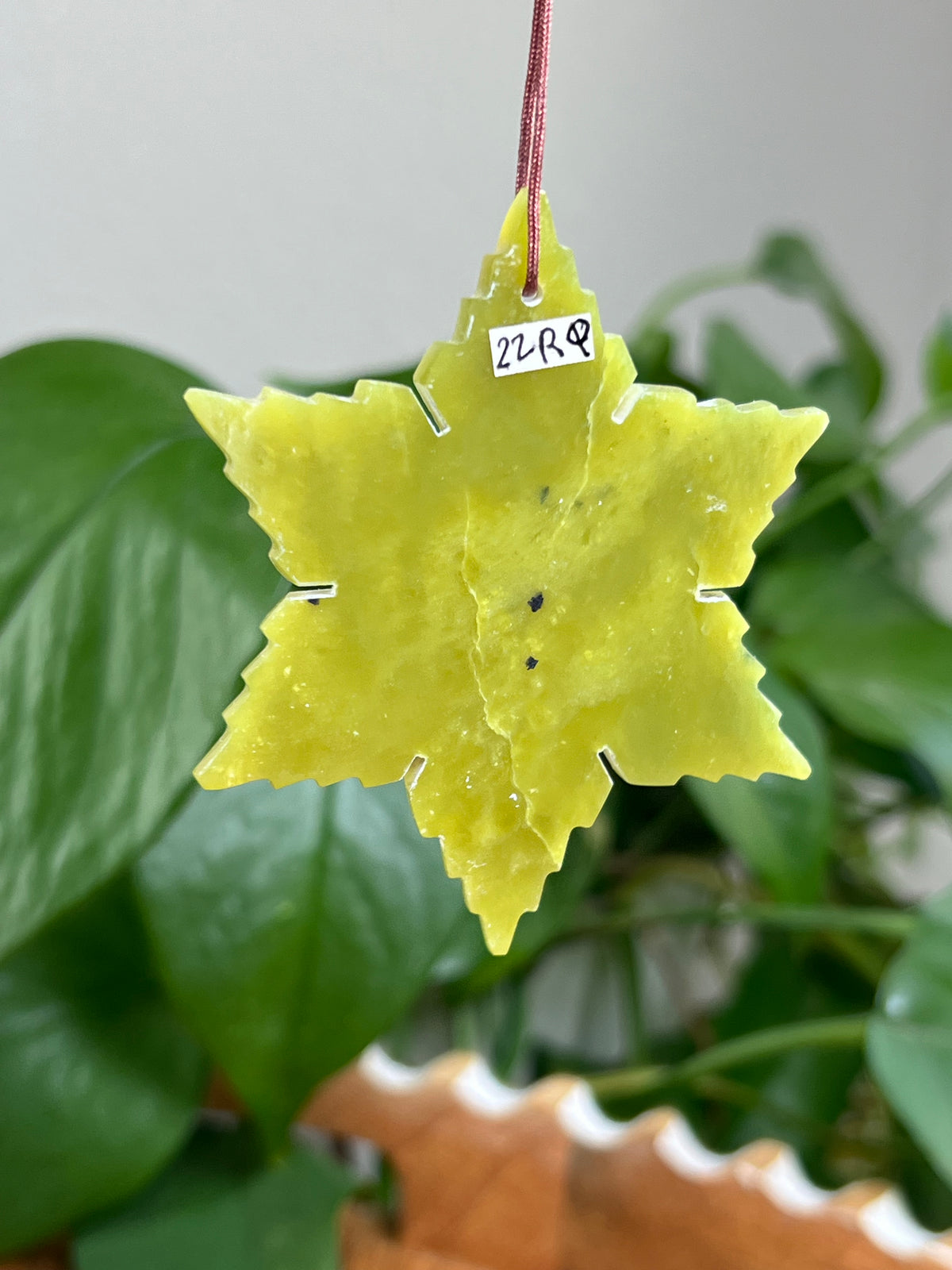 Idocrase Snowflake Ornaments