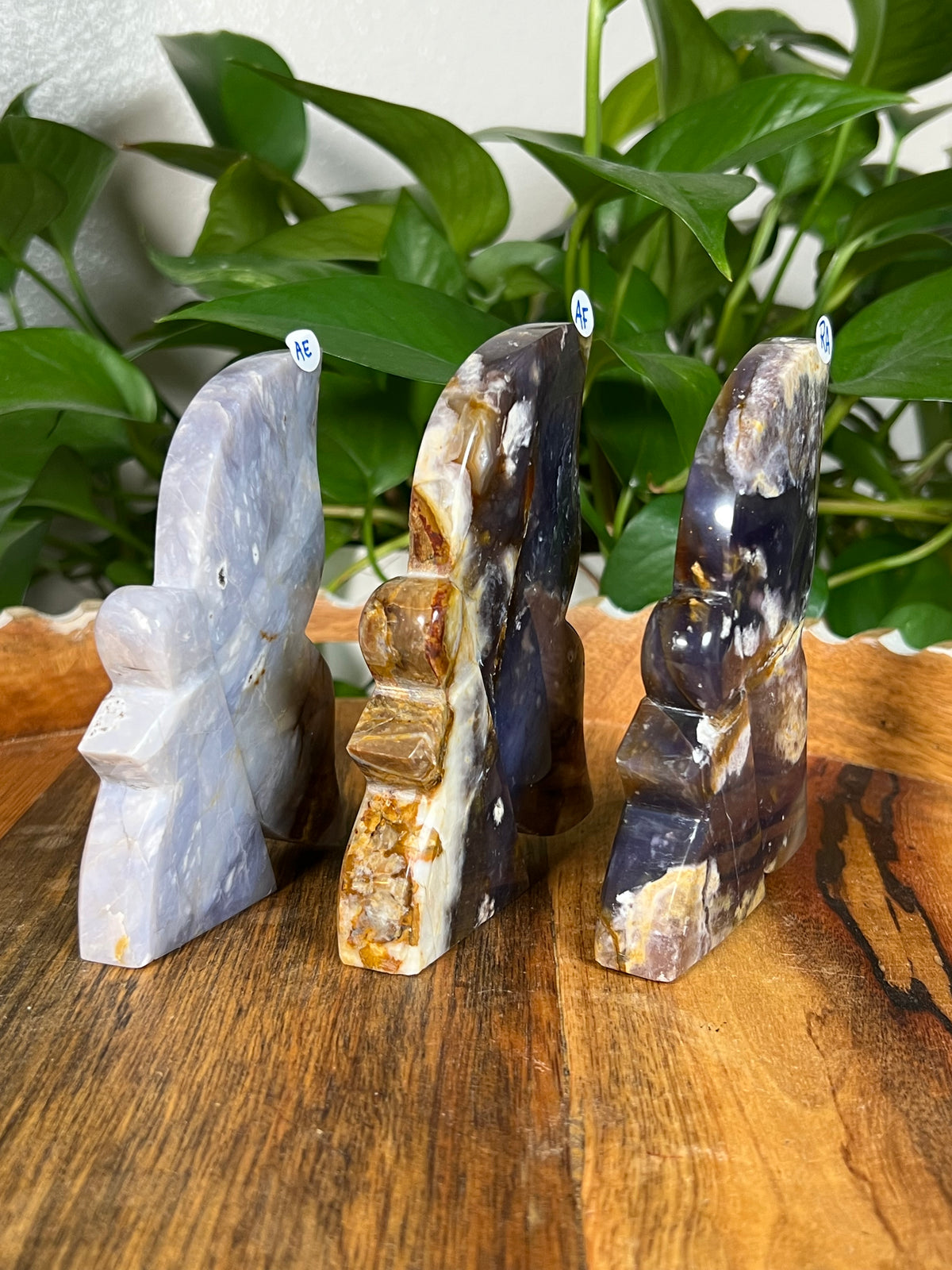 Purple Chalcedony Fairies