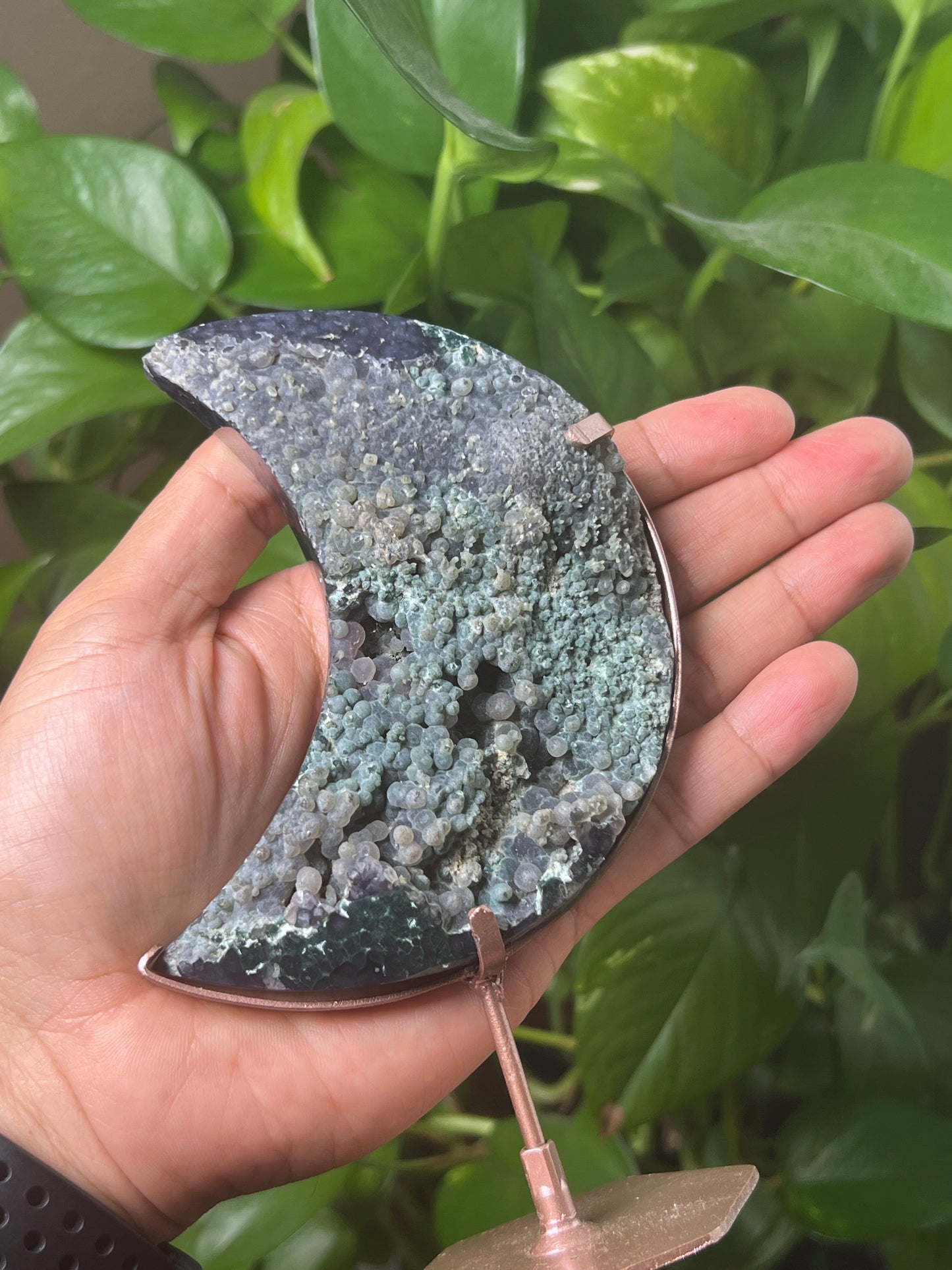 Grape Agate Moon