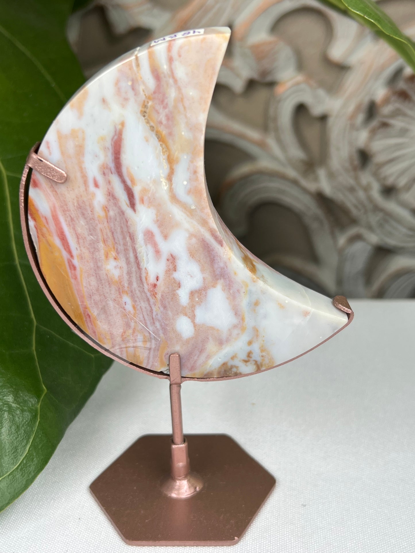 Milky Jasper Moon