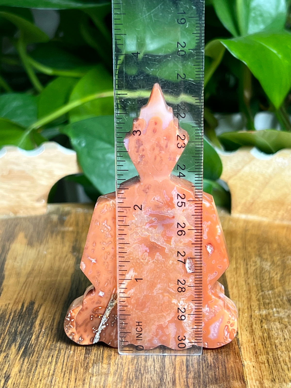 Carnelian Buddha: N