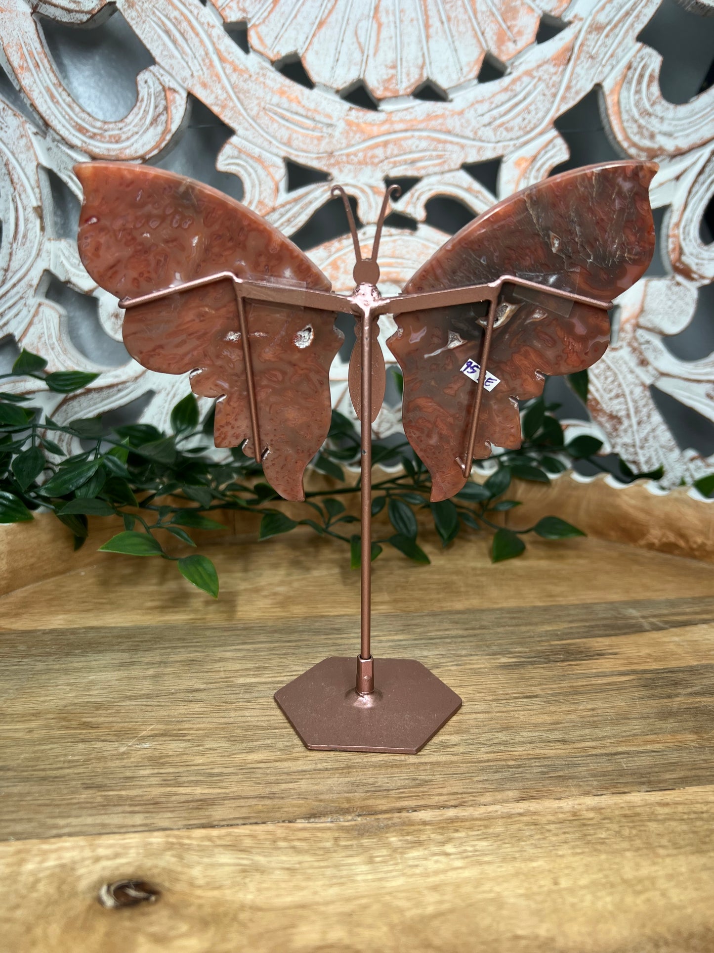 Pink Carnelian Wings